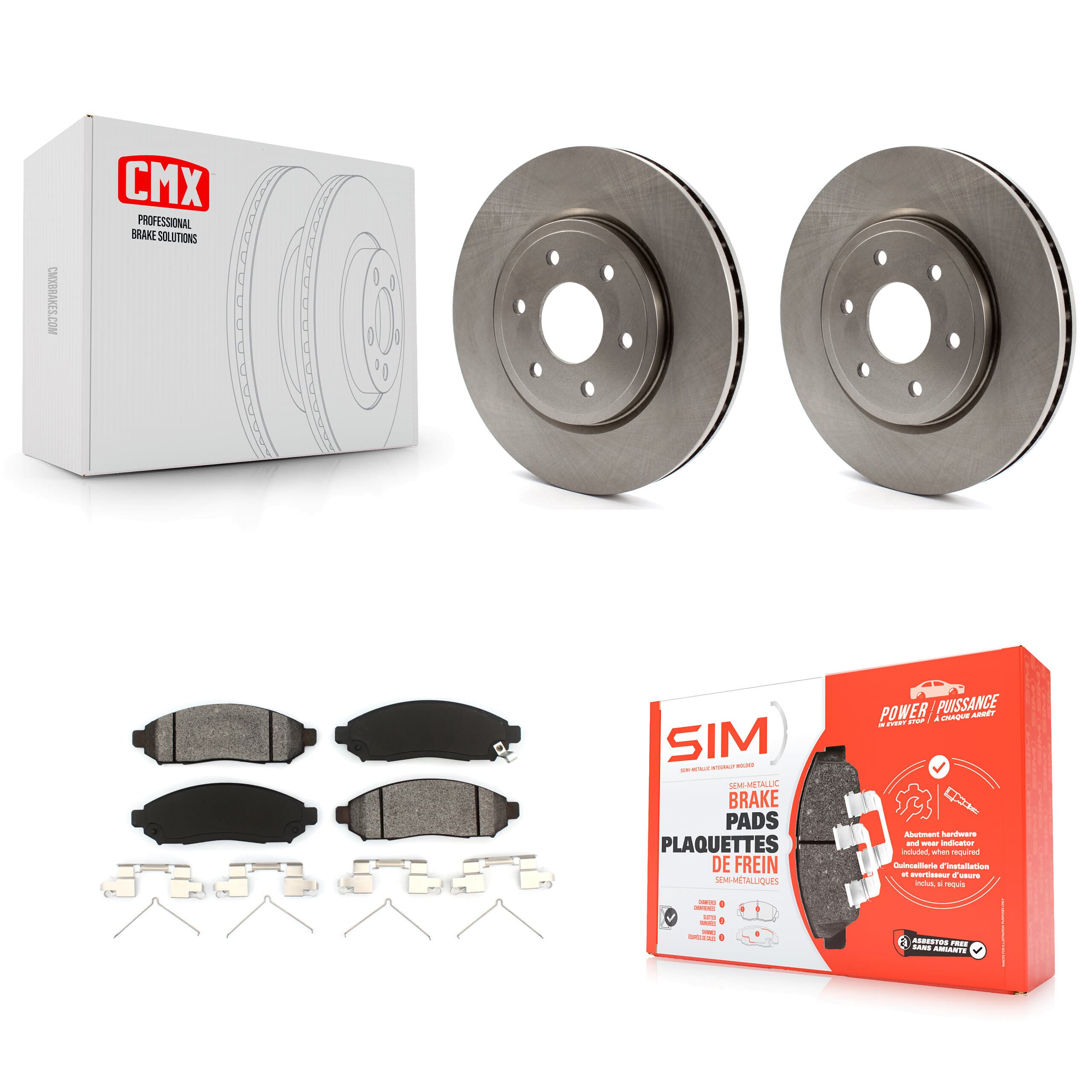 Transit Auto - K8S-100466 - Front Disc Brake Kits image 1