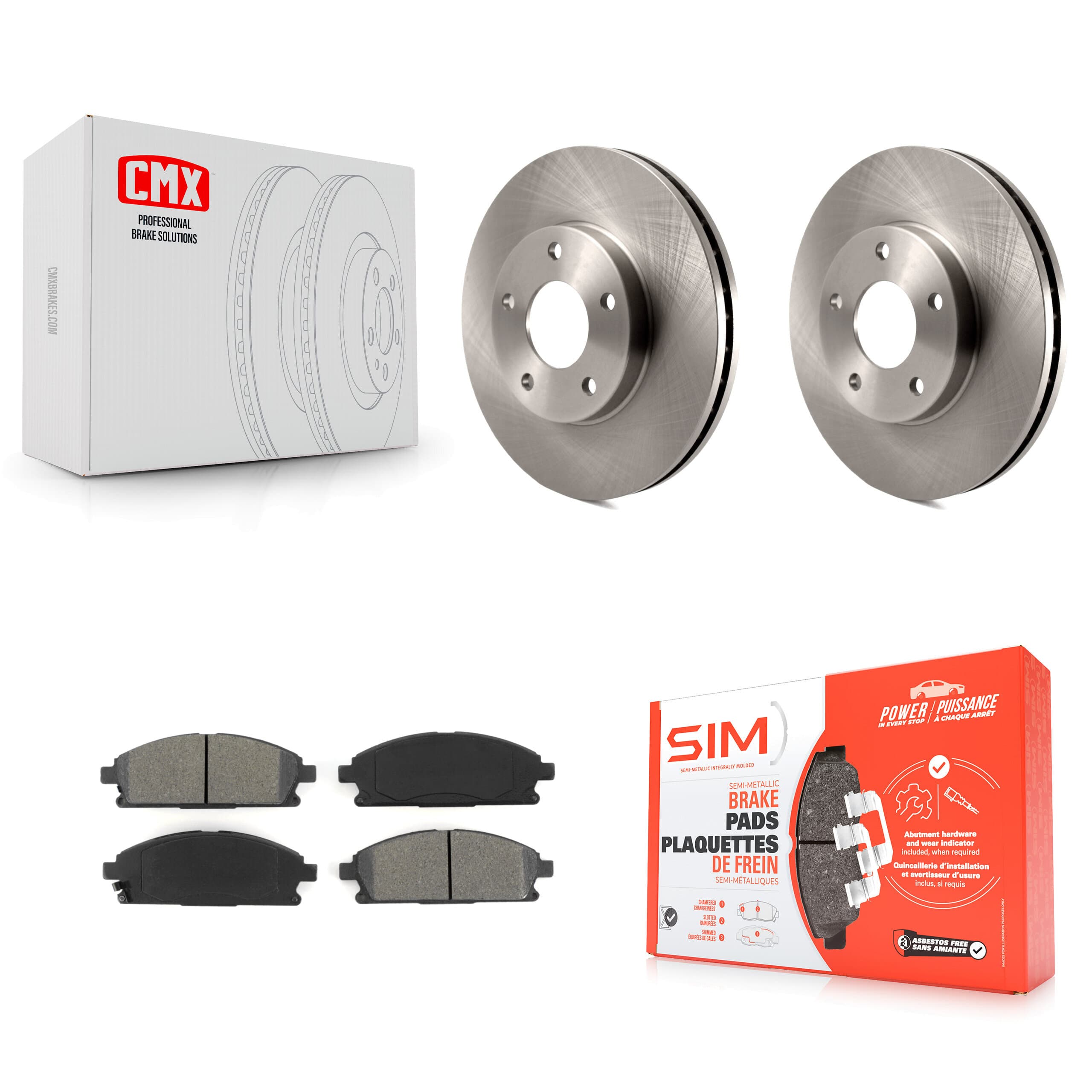 Transit Auto - K8S-100474 - Front Disc Brake Kits image 1