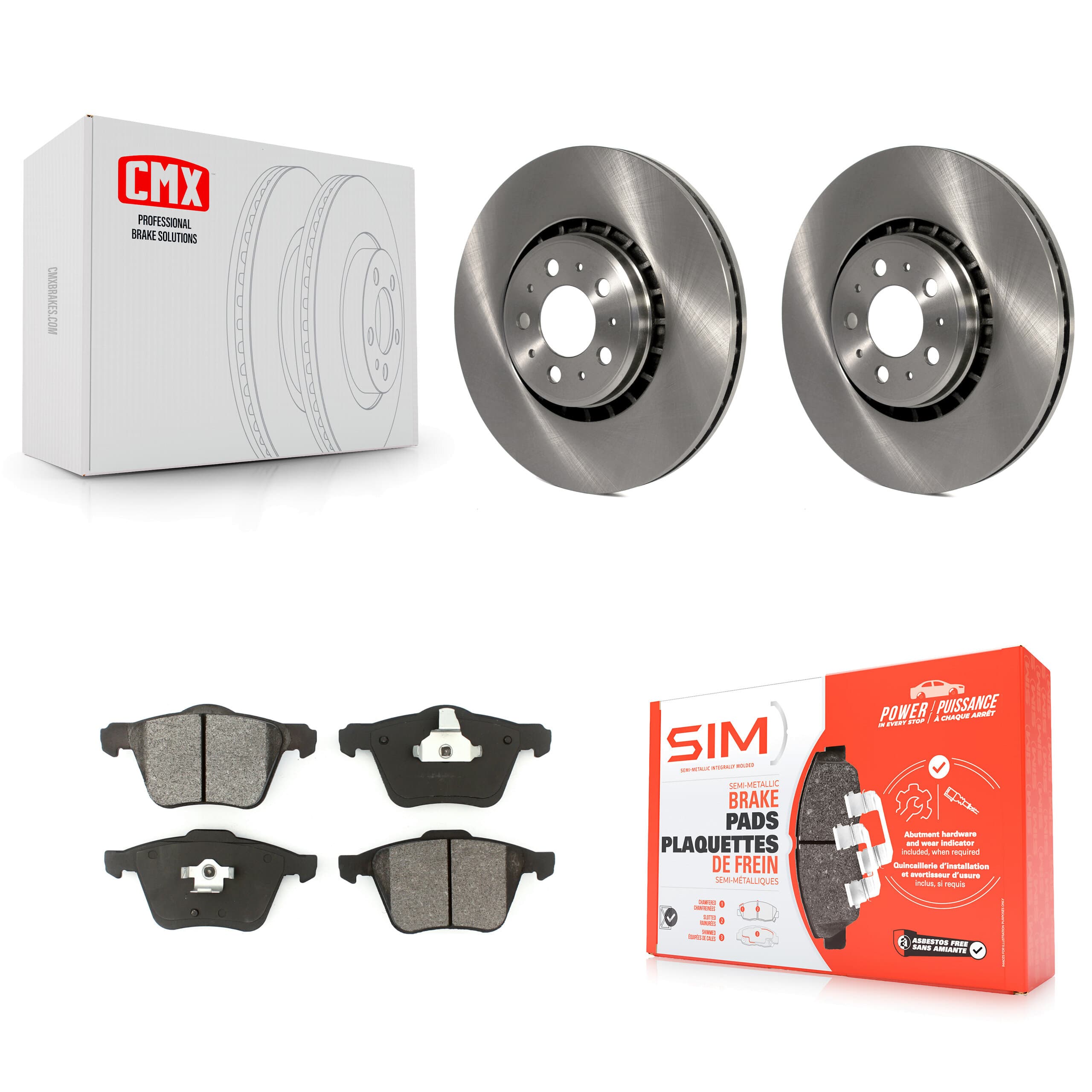 Transit Auto - K8S-100477 - Front Disc Brake Kits image 1