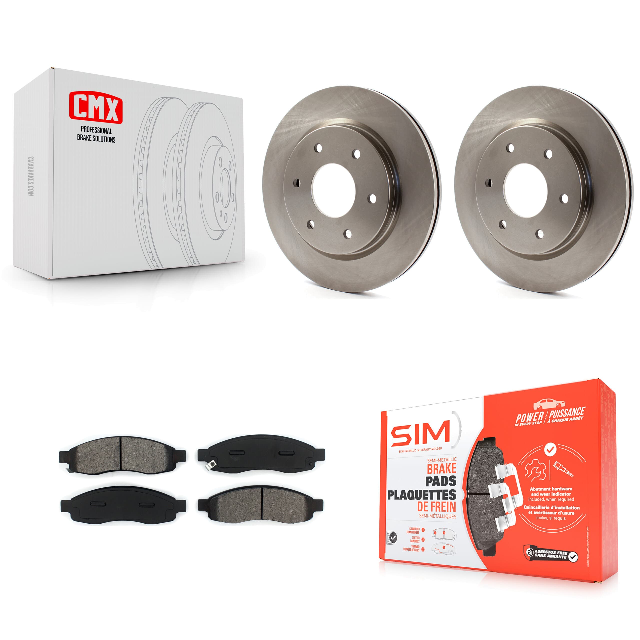 Transit Auto - K8S-100478 - Front Disc Brake Kits image 1