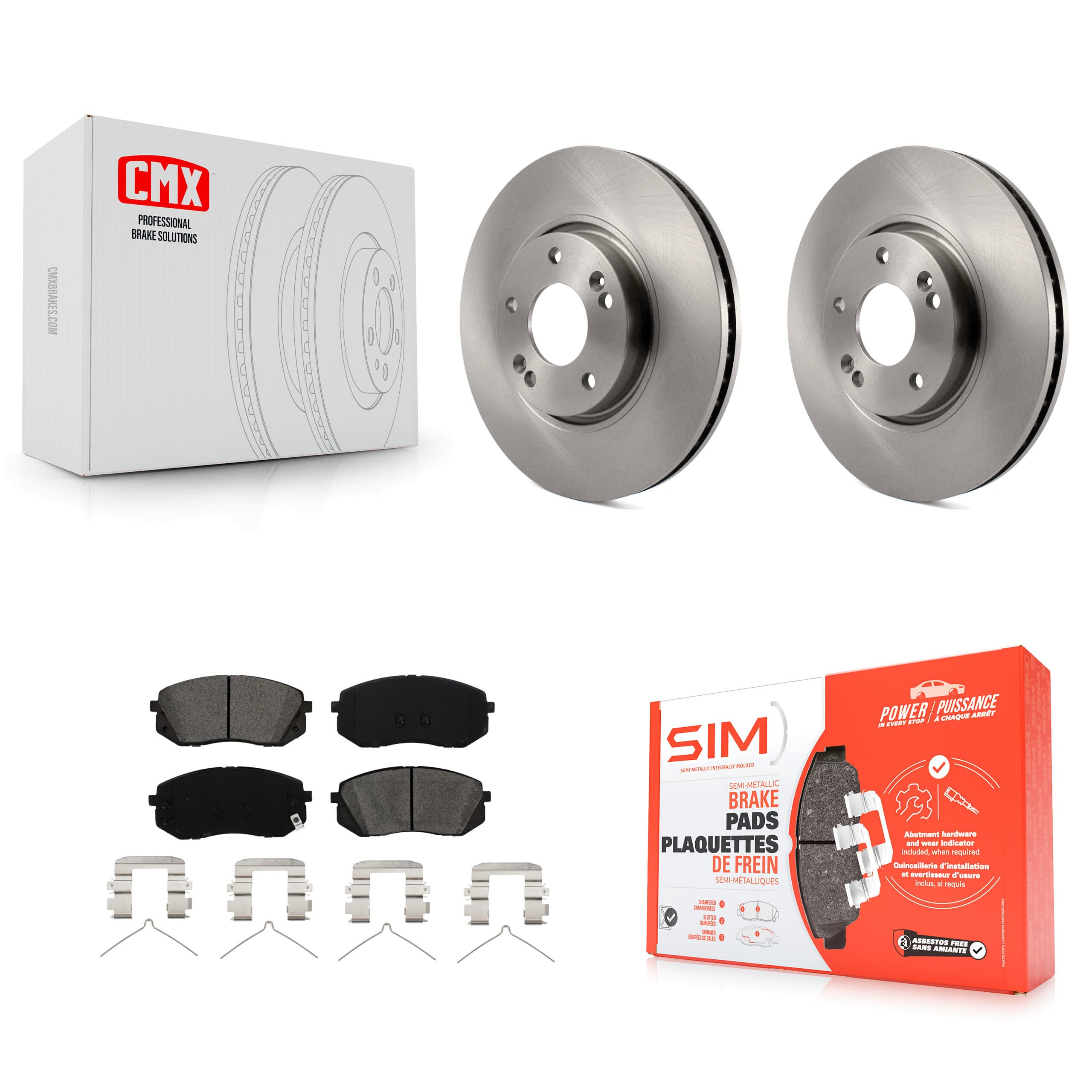 Transit Auto - K8S-100492 - Front Disc Brake Kits image 1