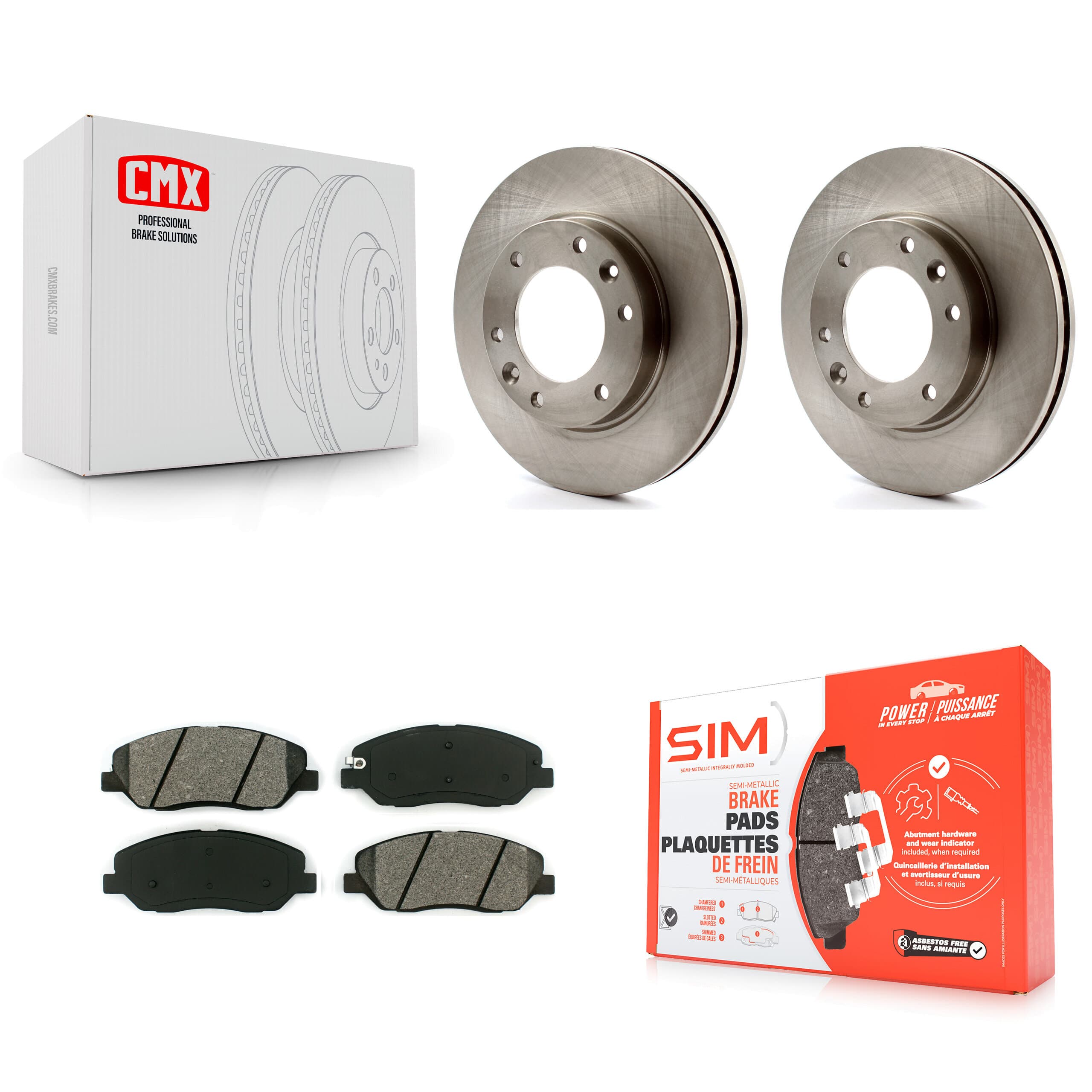 Transit Auto - K8S-100496 - Front Disc Brake Kits image 1