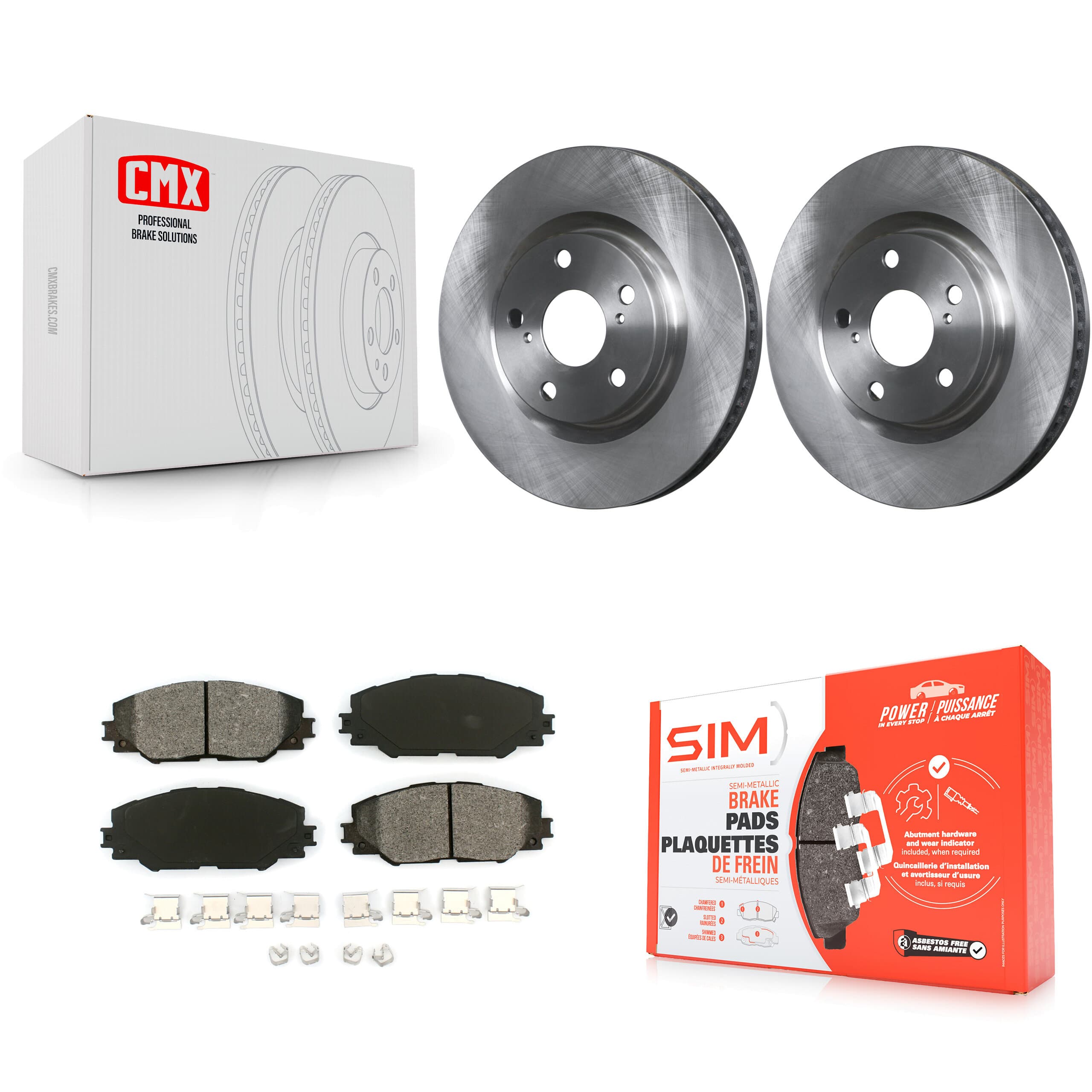 Transit Auto - K8S-100498 - Front Disc Brake Kits image 1