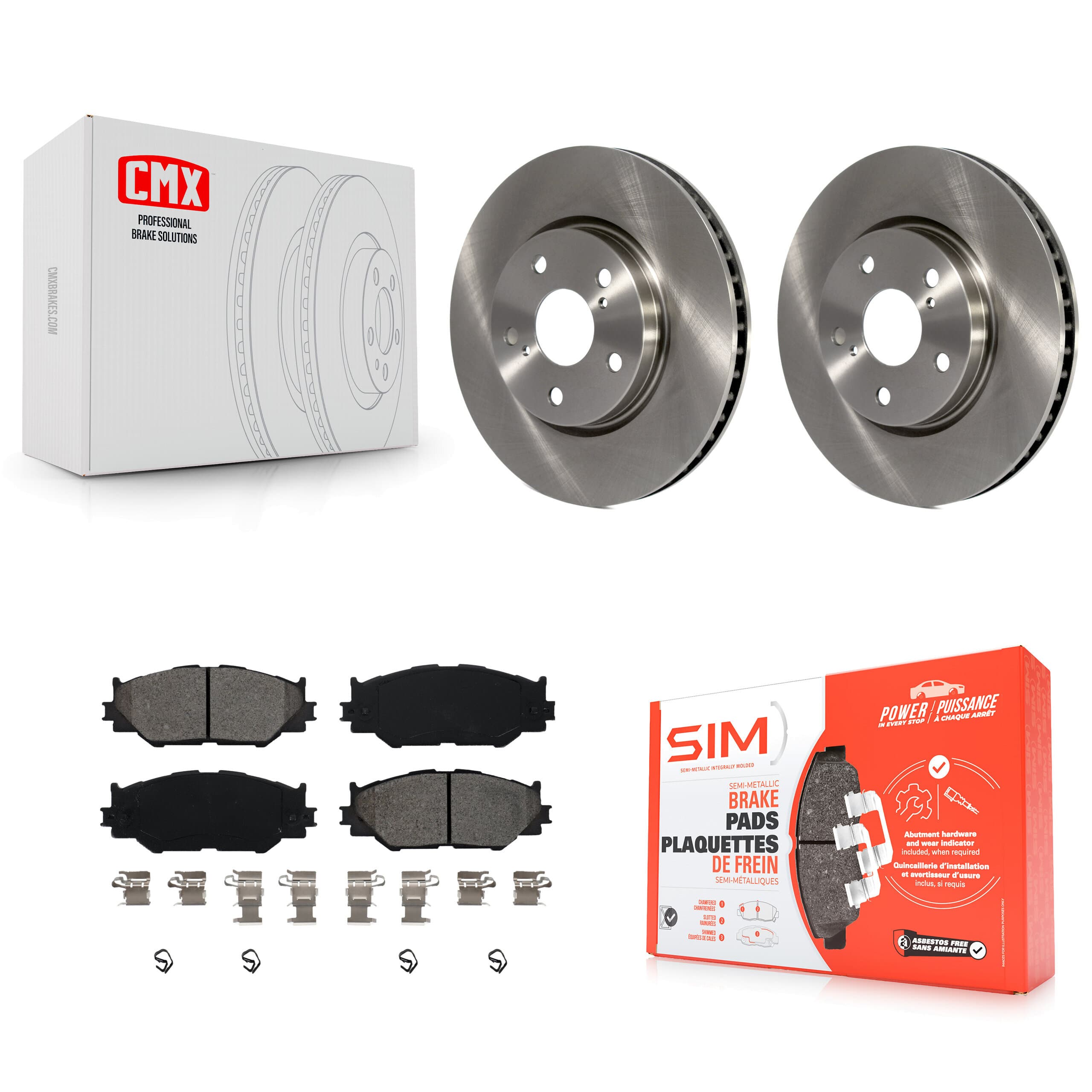 Transit Auto - K8S-100507 - Front Disc Brake Kits image 1