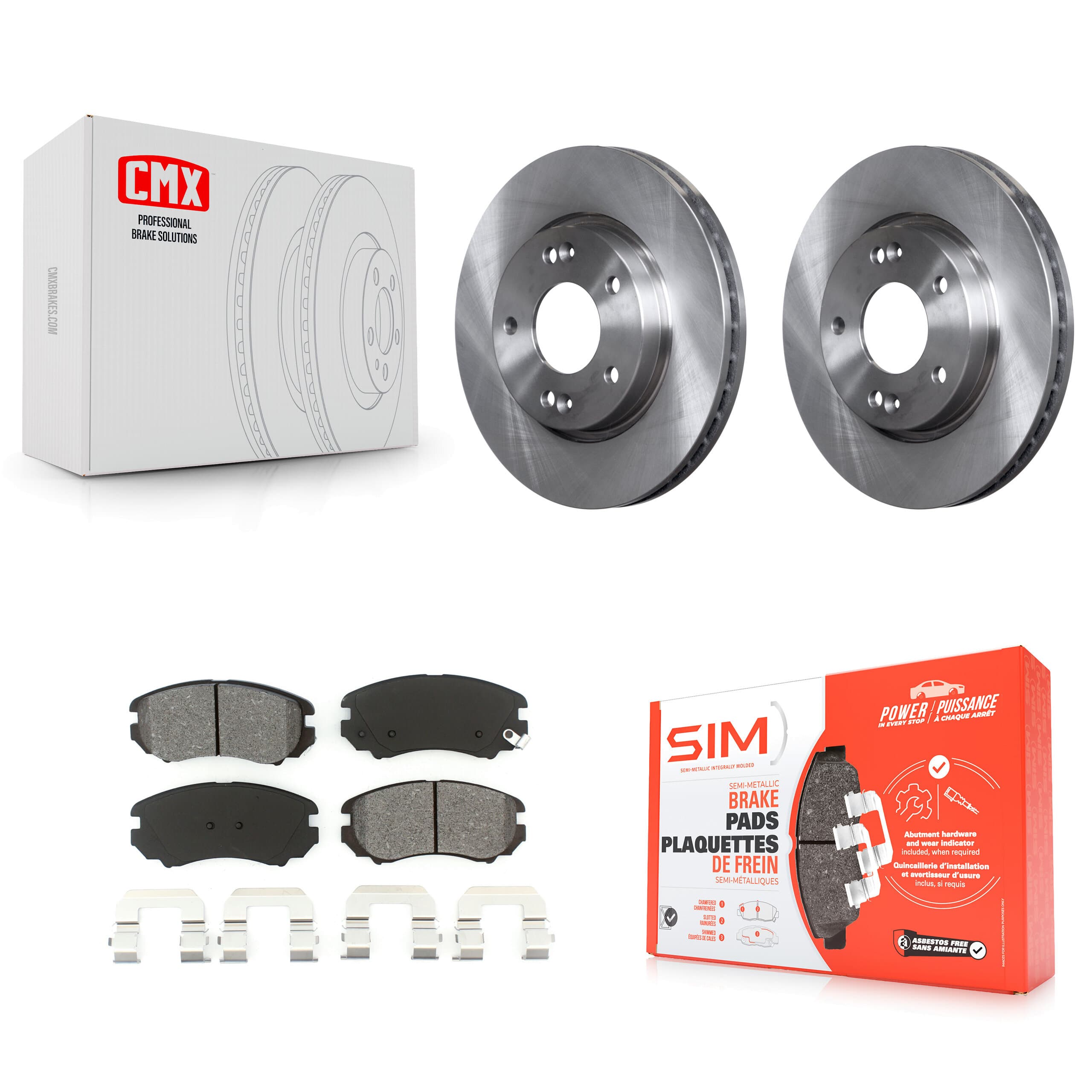 Transit Auto - K8S-100508 - Front Disc Brake Kits image 1