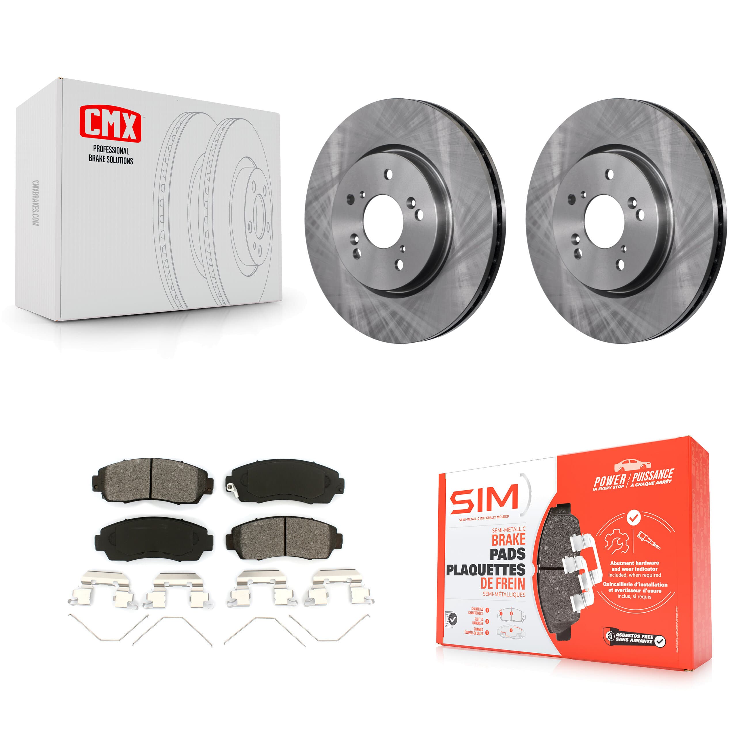 Transit Auto - K8S-100512 - Front Disc Brake Kits image 1