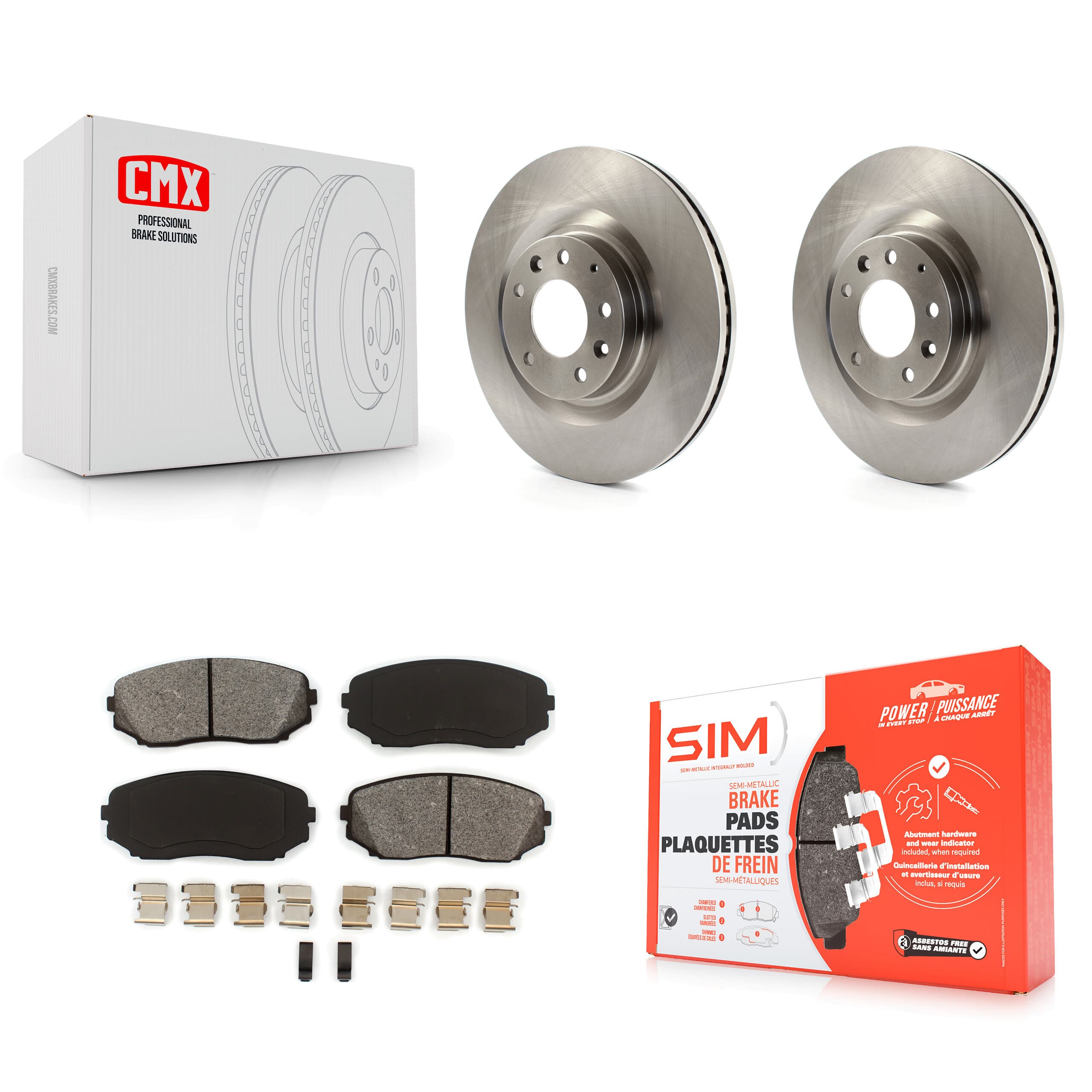 Transit Auto - K8S-100535 - Front Disc Brake Kits image 1