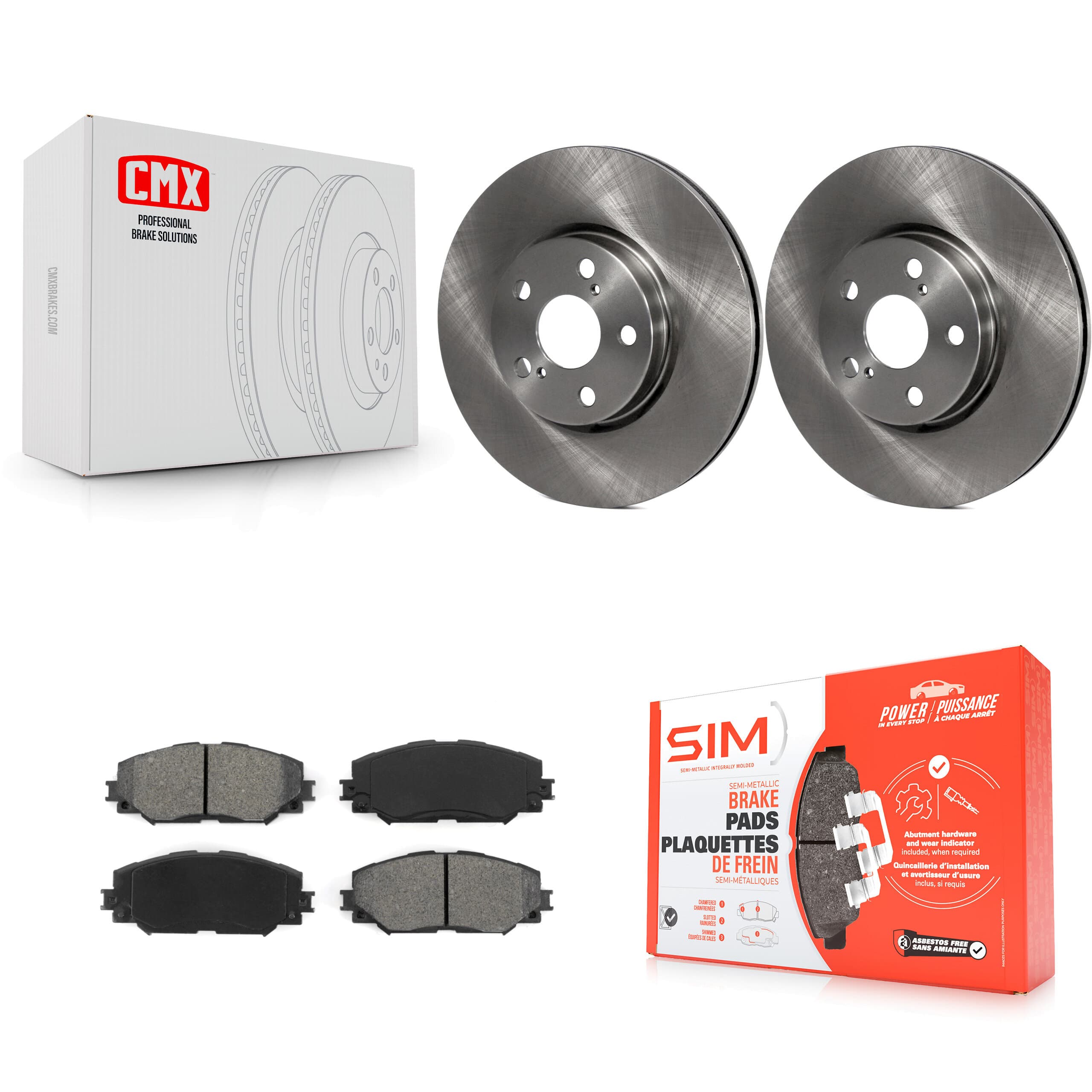 Transit Auto - K8S-100547 - Front Disc Brake Kits image 1