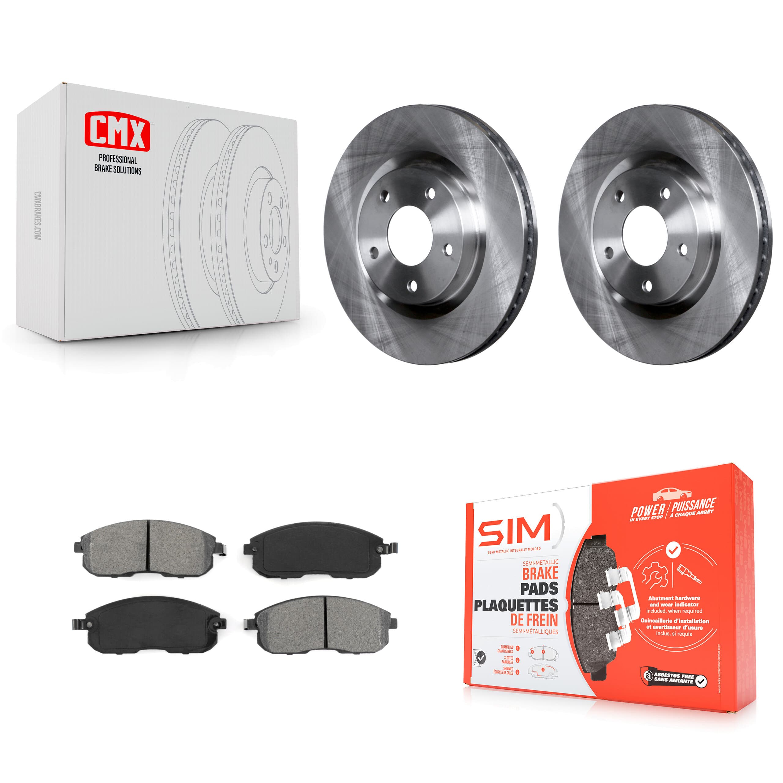 Transit Auto - K8S-100552 - Front Disc Brake Kits image 1
