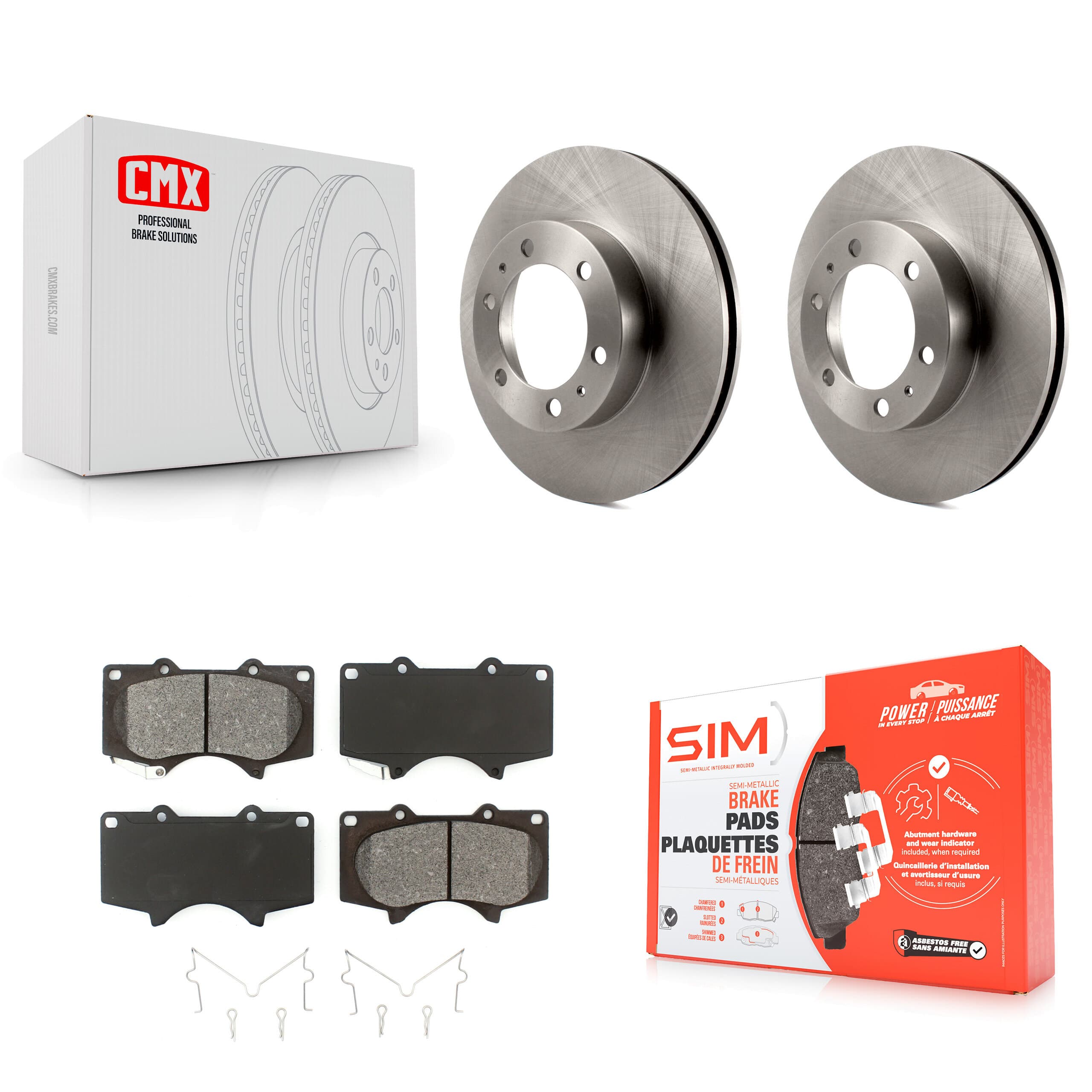 Transit Auto - K8S-100568 - Front Disc Brake Kits image 1