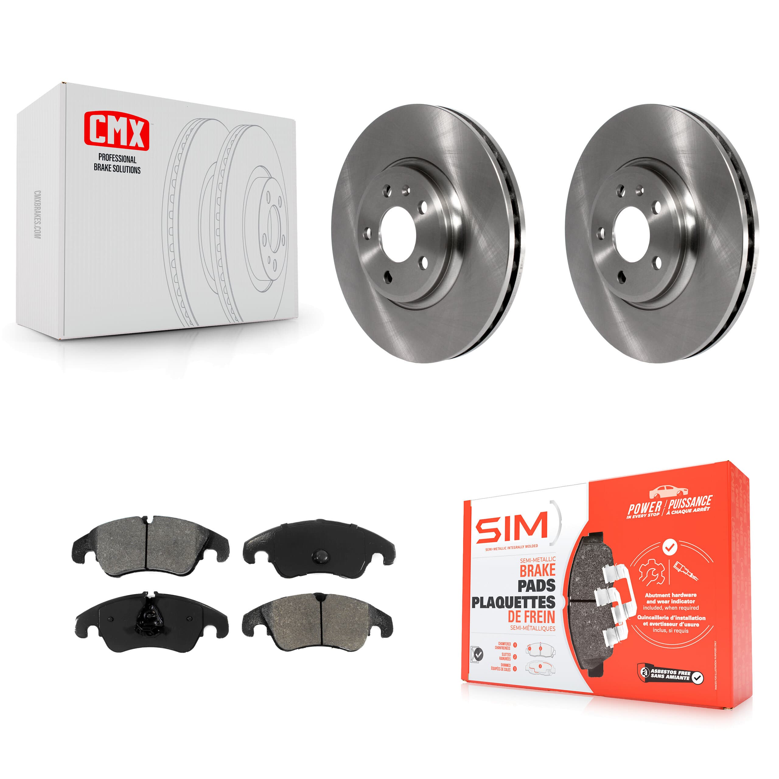 Transit Auto - K8S-100572 - Front Disc Brake Kits image 1