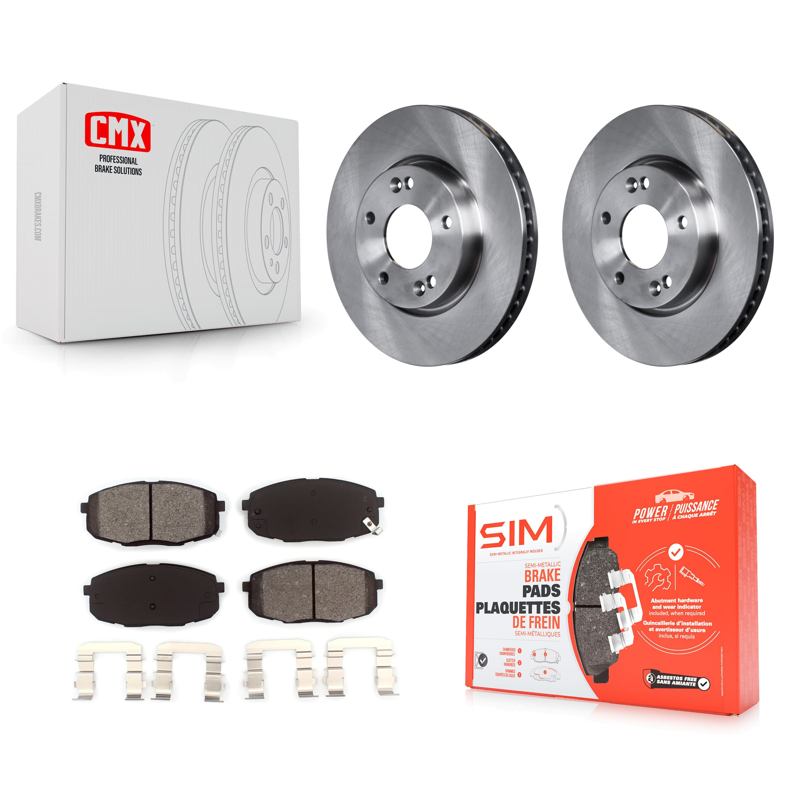 Transit Auto - K8S-100585 - Front Disc Brake Kits image 1
