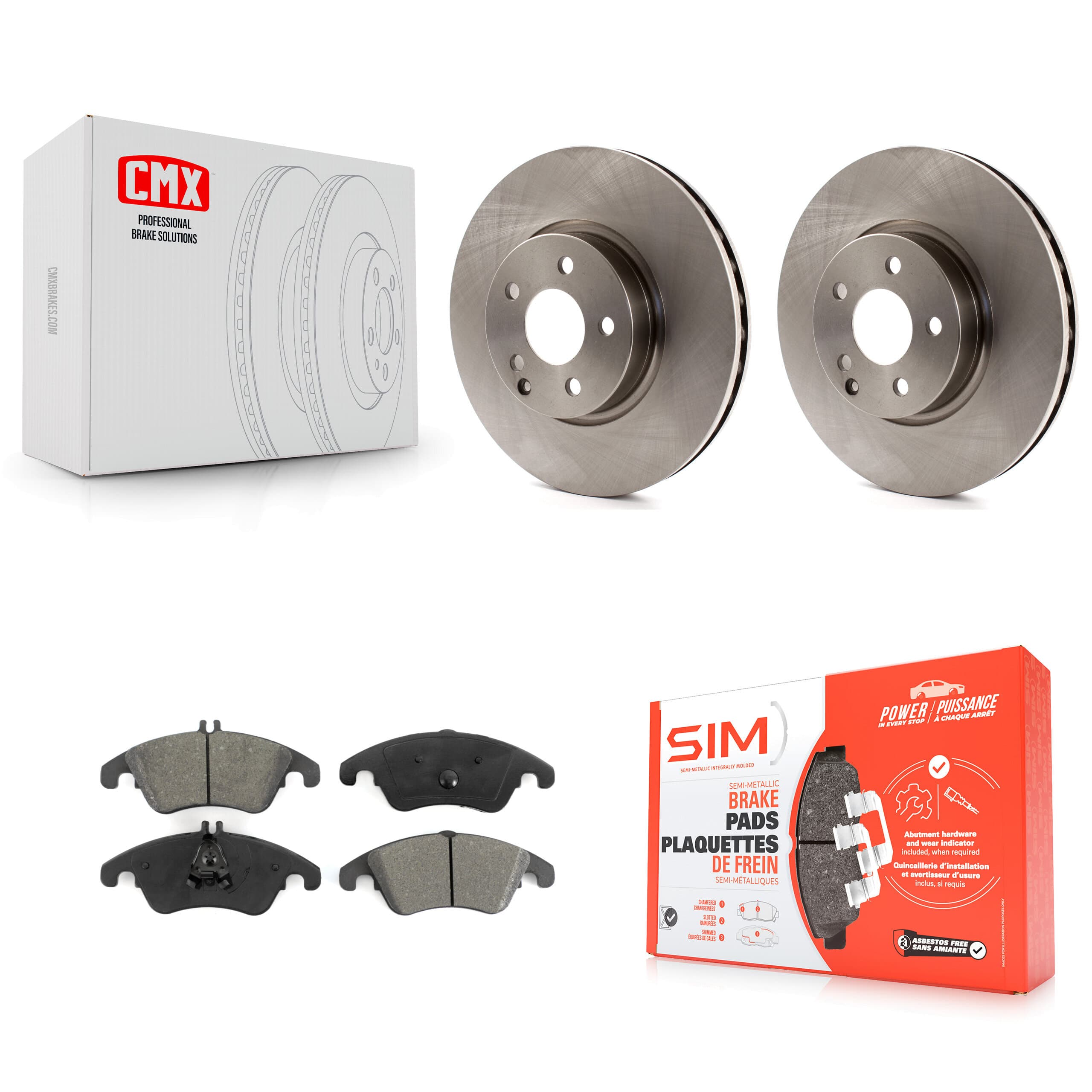 Transit Auto - K8S-100596 - Front Disc Brake Kits image 1