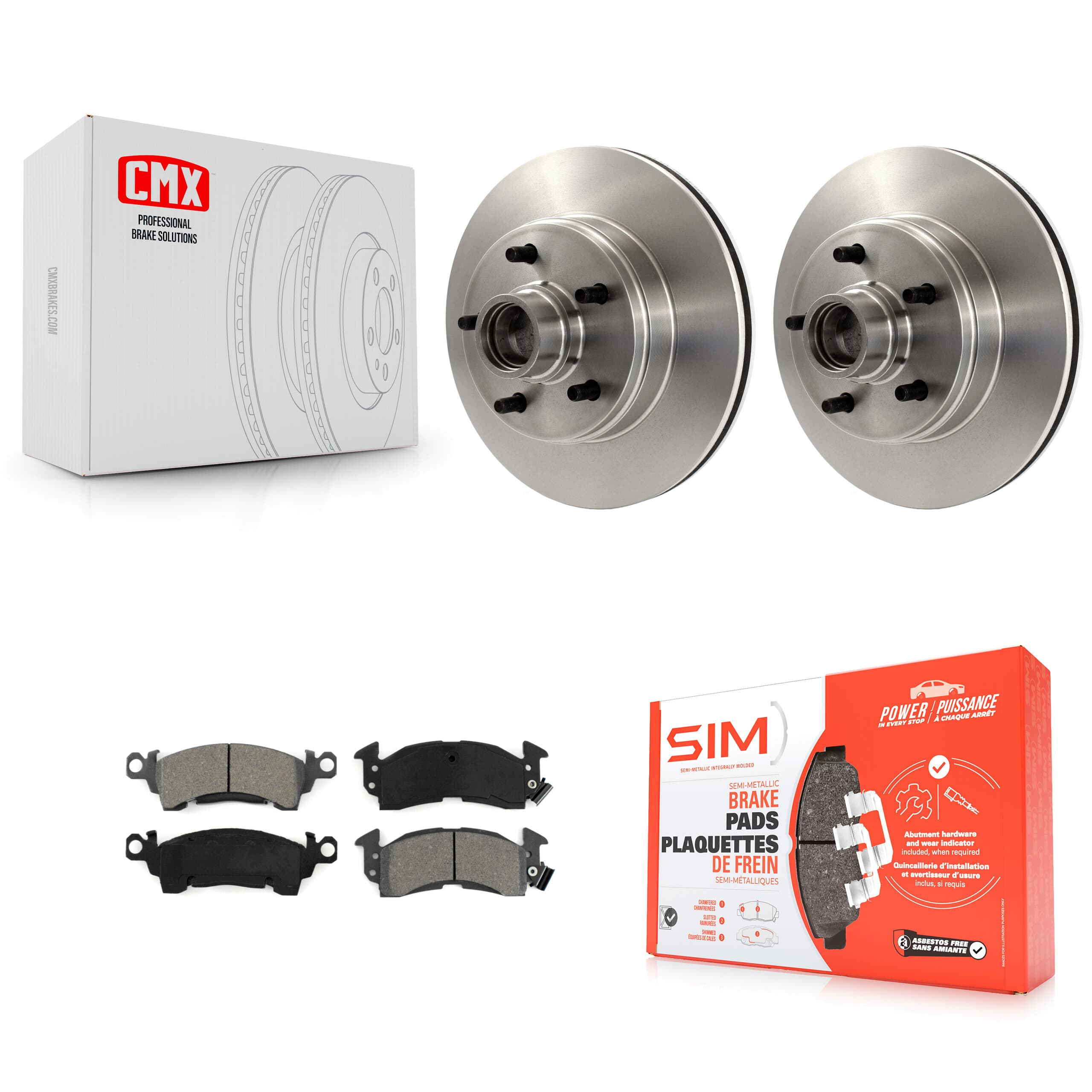 Transit Auto - K8S-100681 - Front Disc Brake Kits image 1