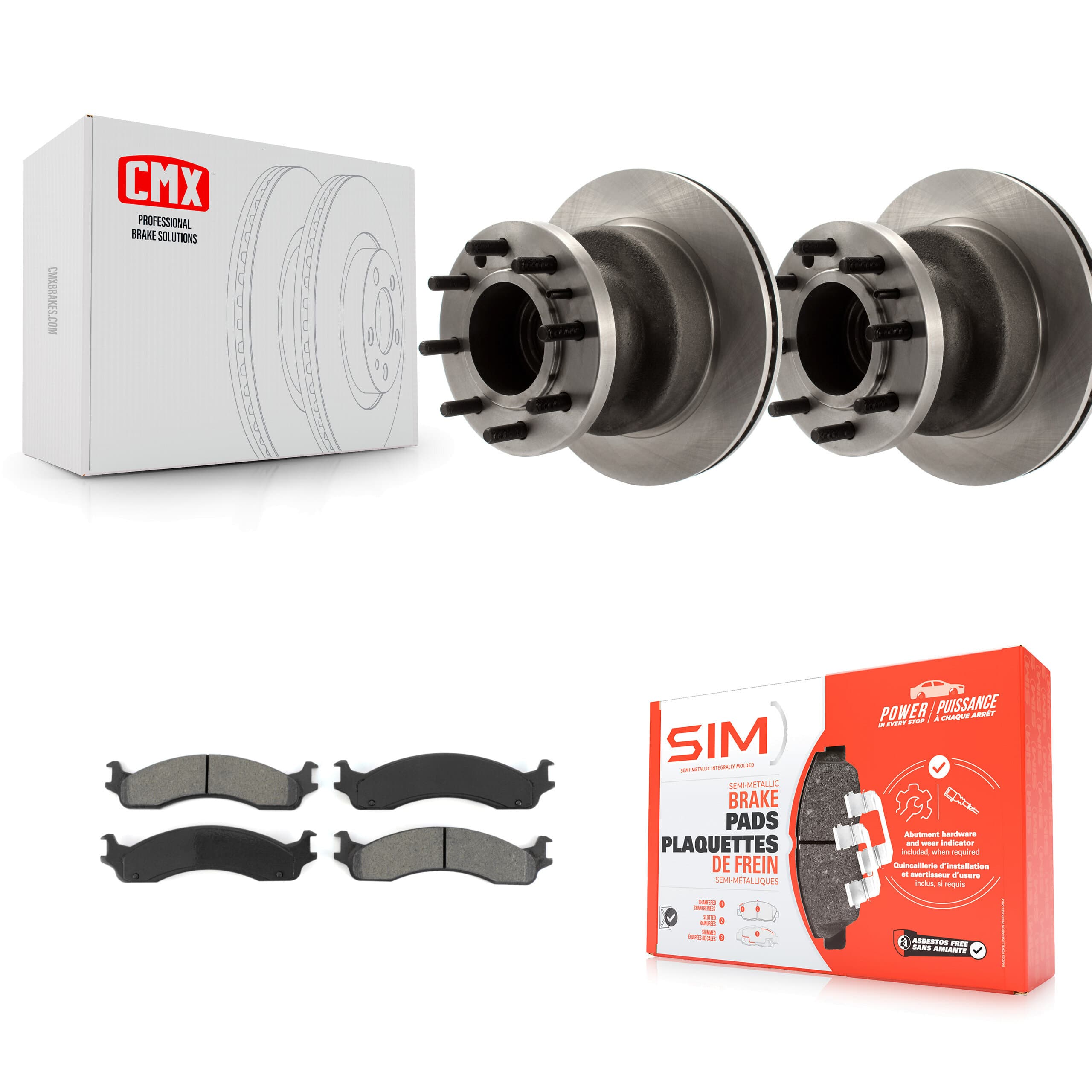 Transit Auto - K8S-100702 - Front Disc Brake Kits image 1