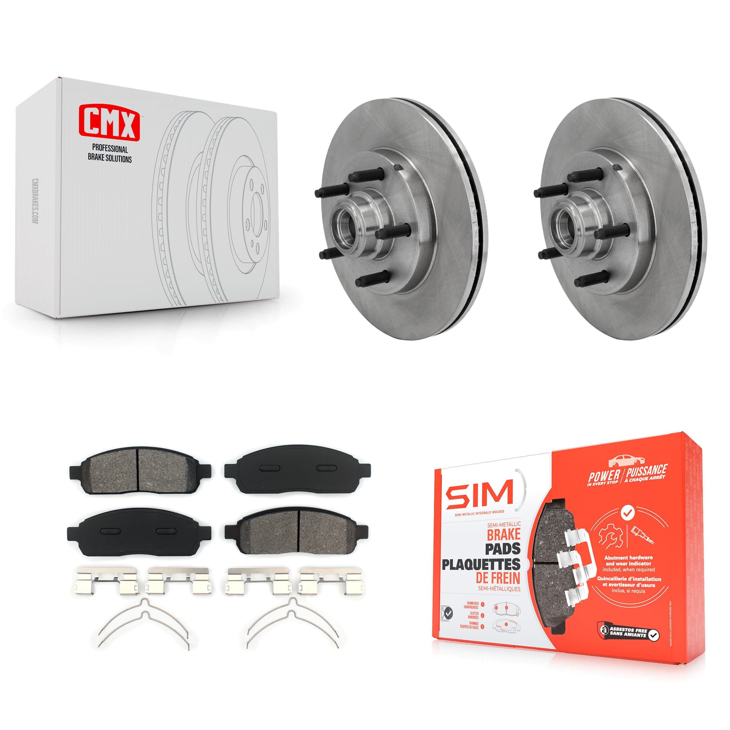 Transit Auto - K8S-100716 - Front Disc Brake Kits image 1