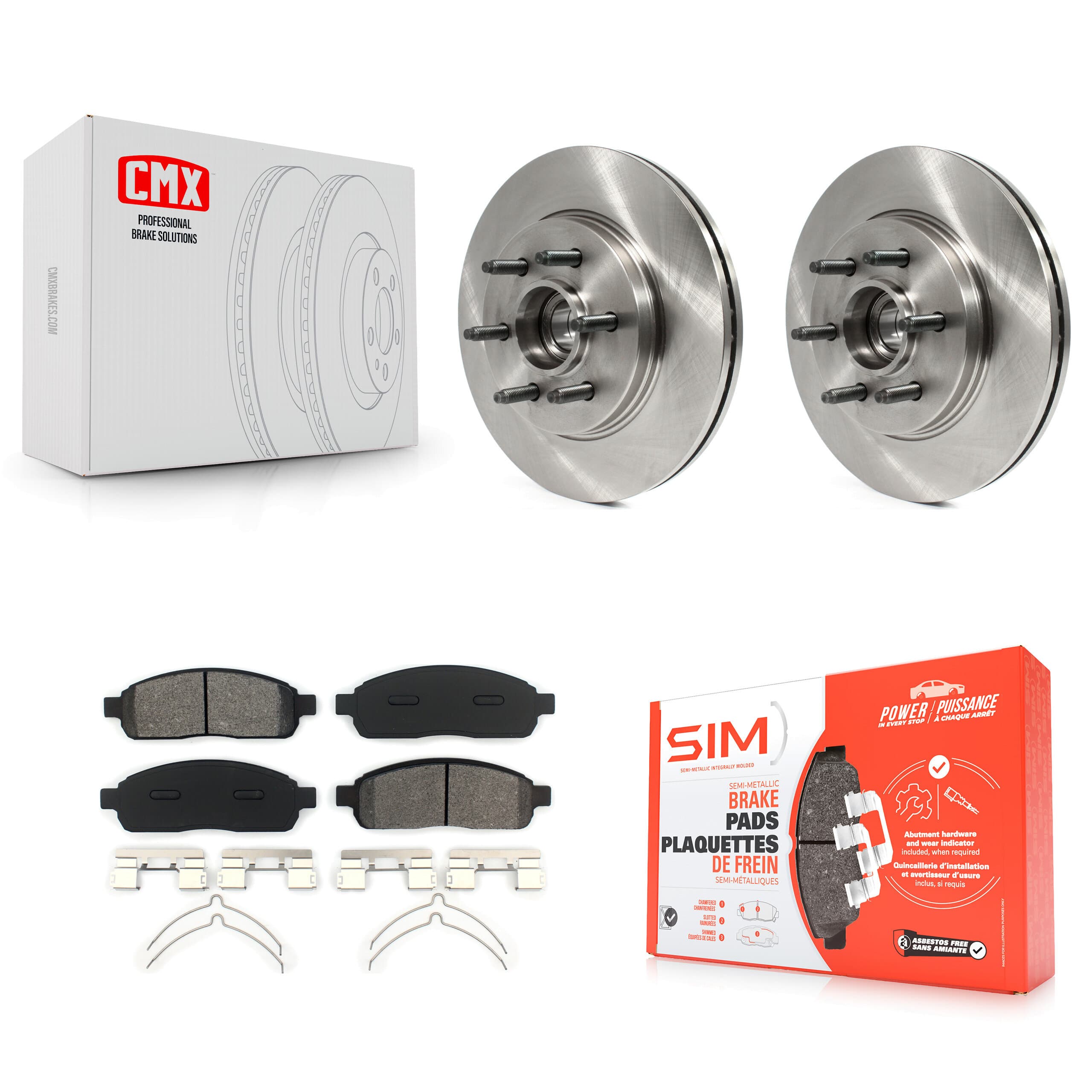 Transit Auto - K8S-100720 - Front Disc Brake Kits image 1