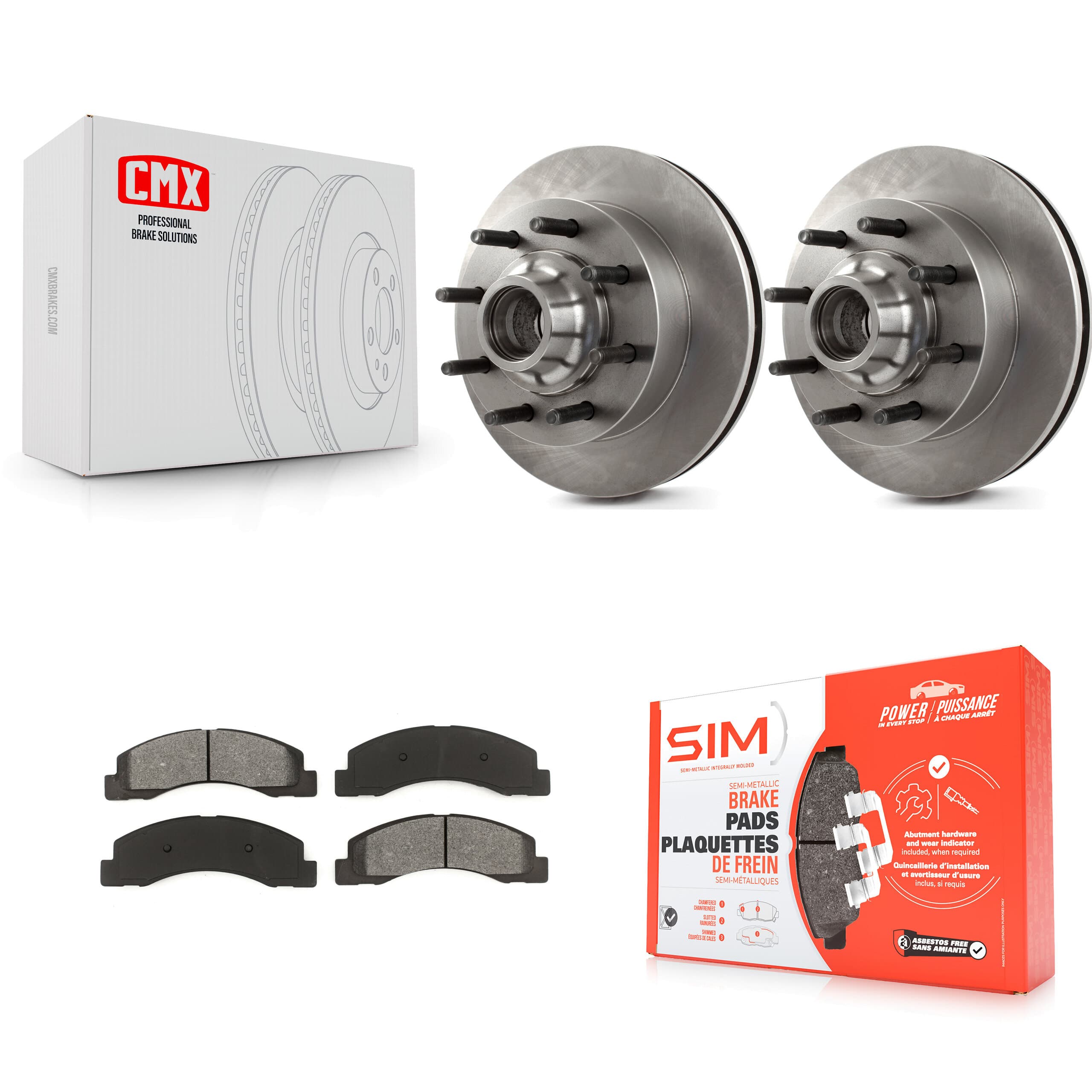 Transit Auto - K8S-100722 - Front Disc Brake Kits image 1