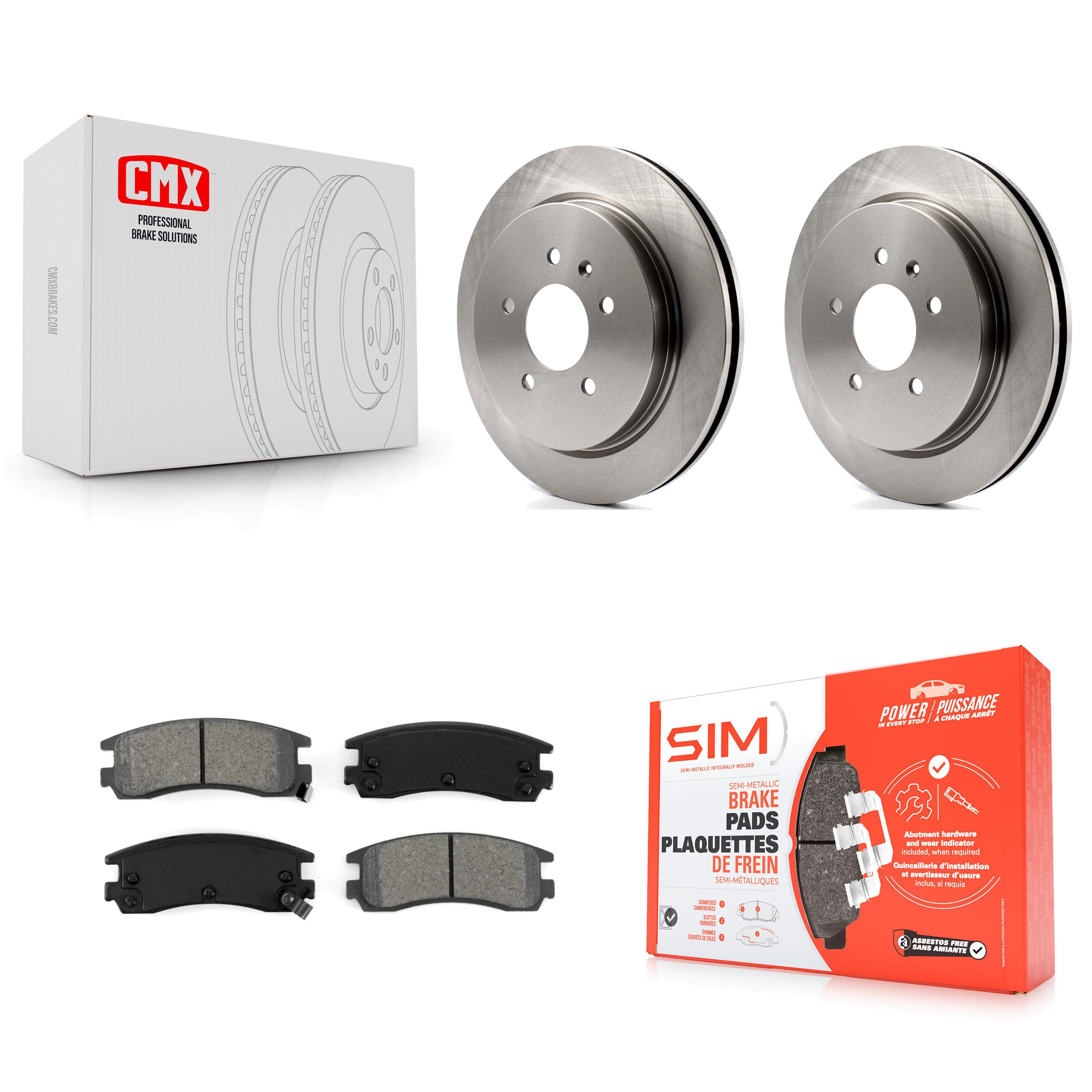 Transit Auto - K8S-101535 - Rear Disc Brake Kits image 1