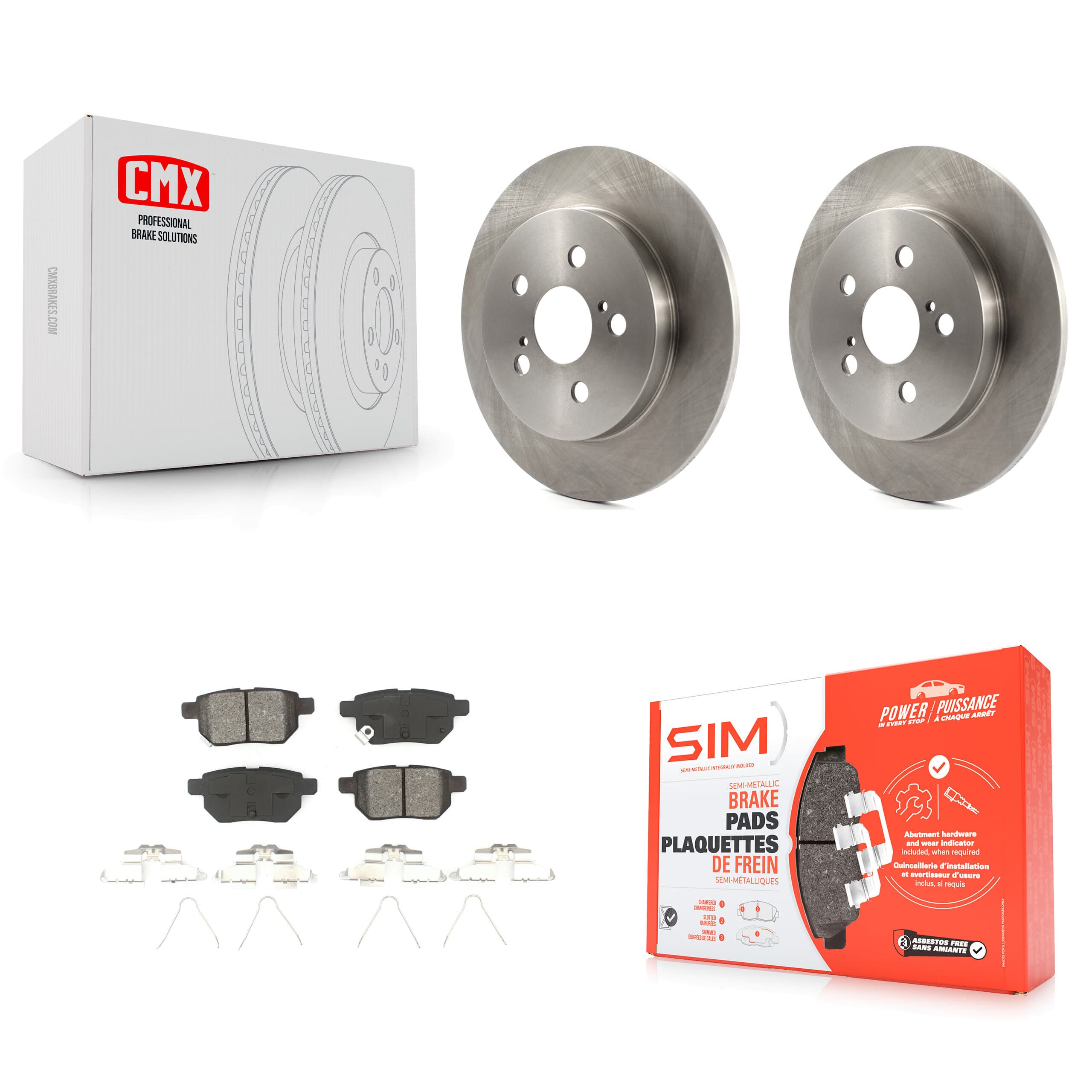 Transit Auto - K8S-101559 - Rear Disc Brake Kits image 1