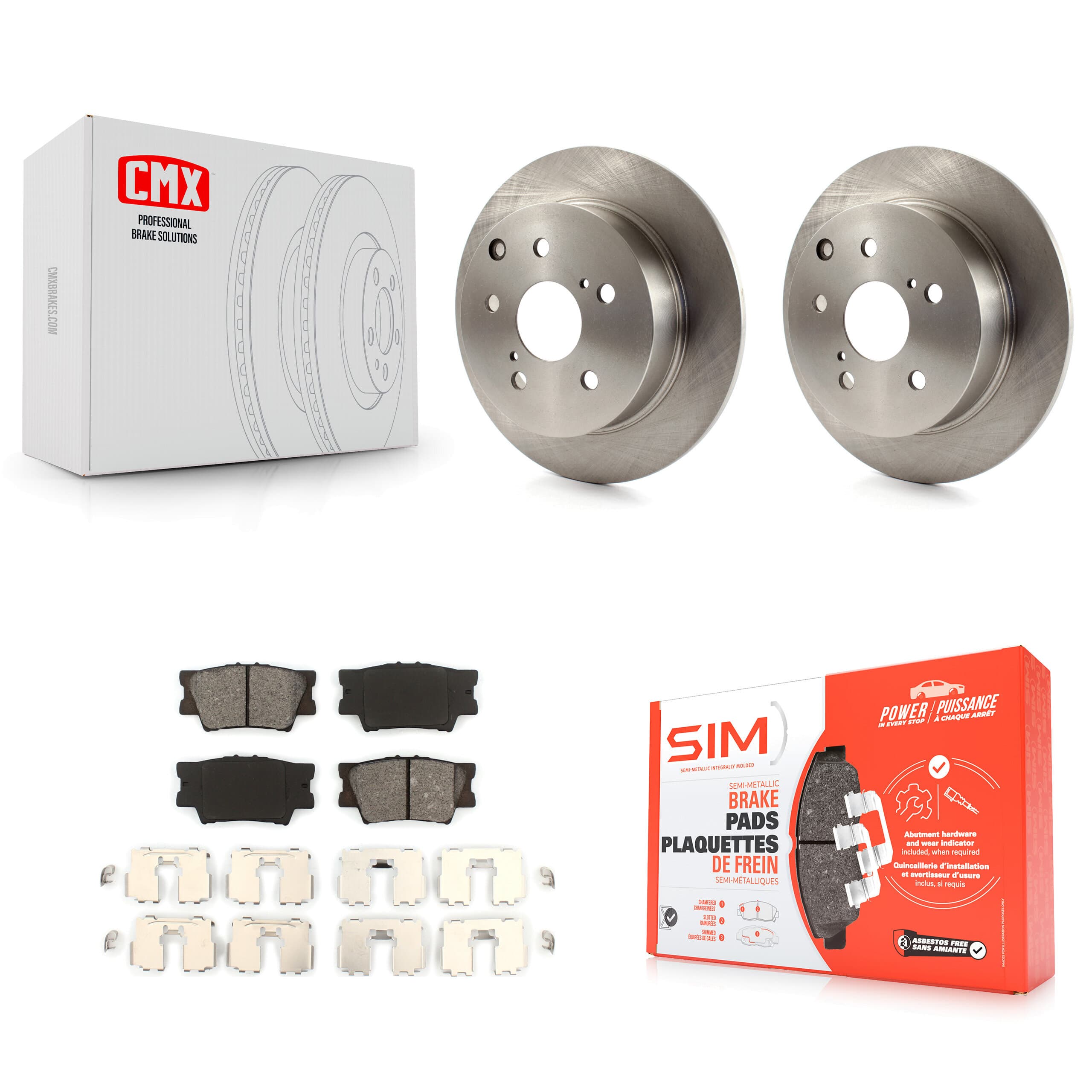 Transit Auto - K8S-101560 - Rear Disc Brake Kits image 1