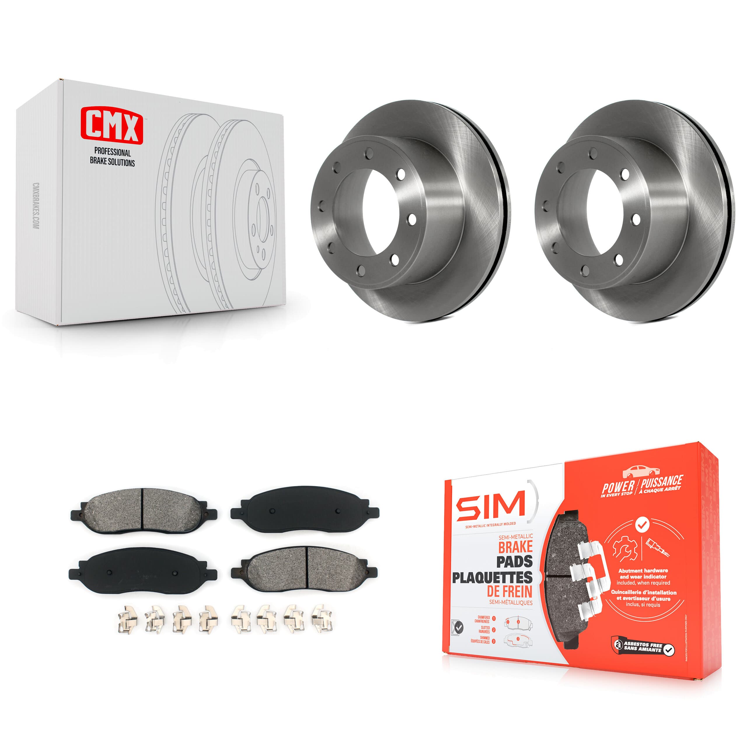 Transit Auto - K8S-101625 - Rear Disc Brake Kits image 1