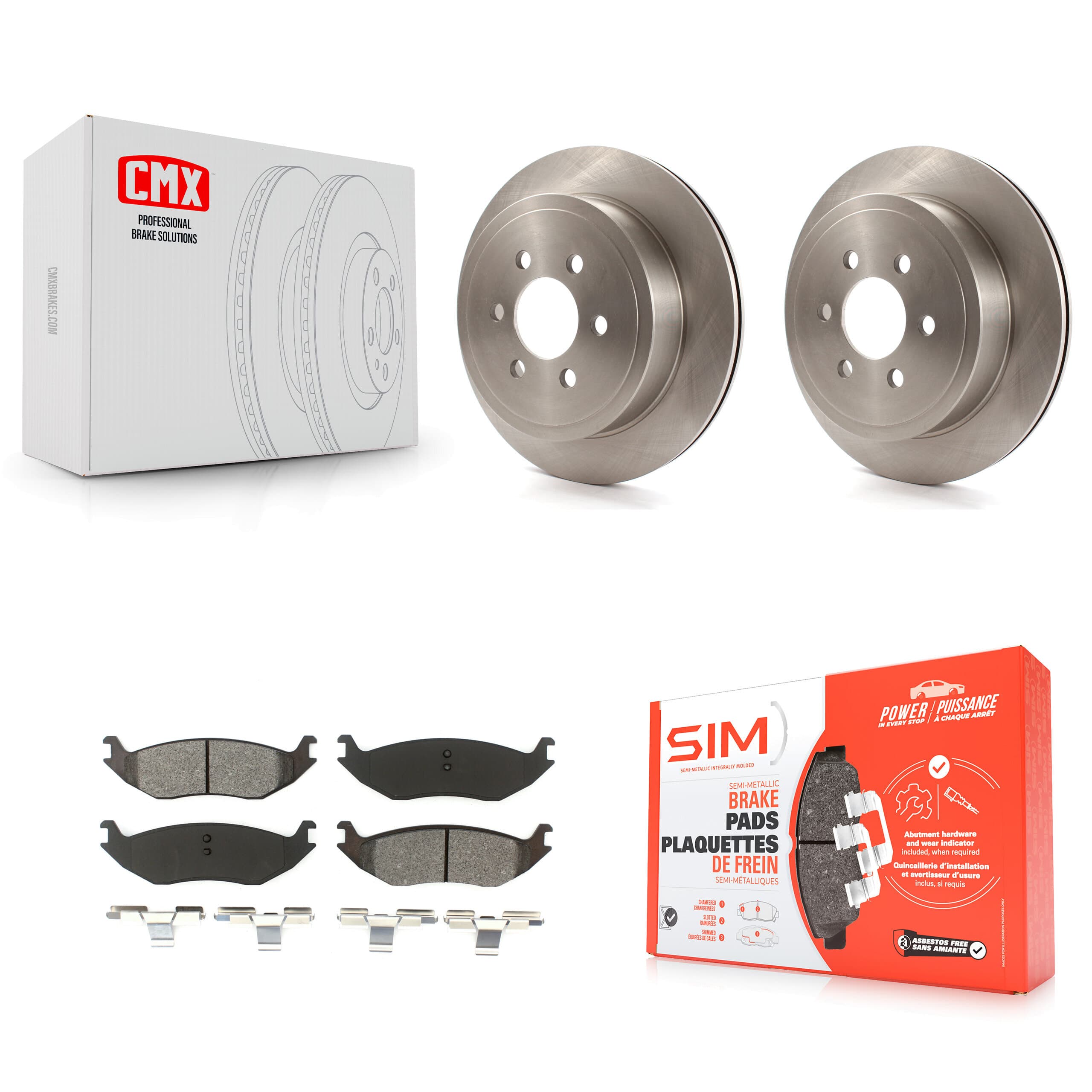 Transit Auto - K8S-101663 - Rear Disc Brake Kits image 1