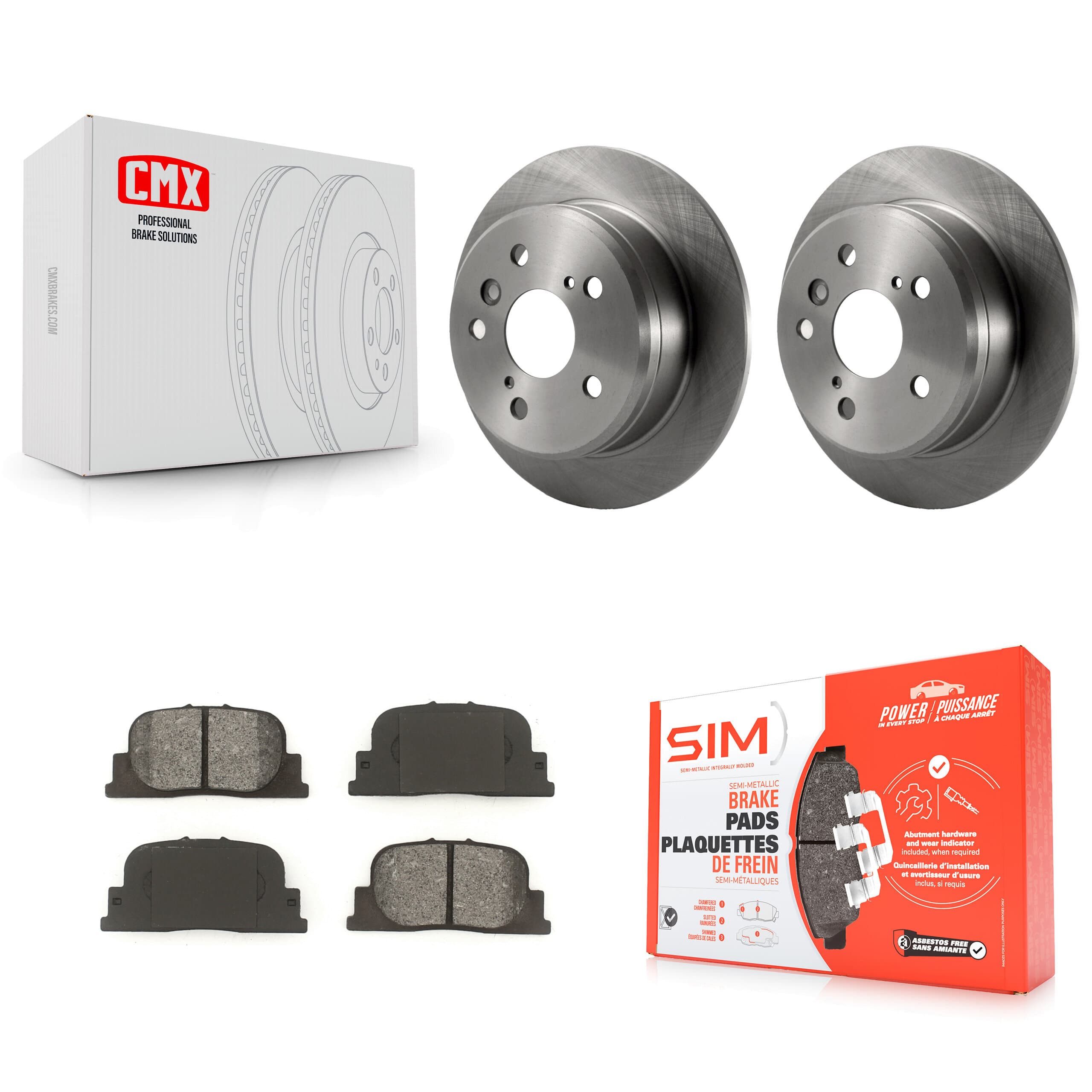 Transit Auto - K8S-101697 - Rear Disc Brake Kits image 1