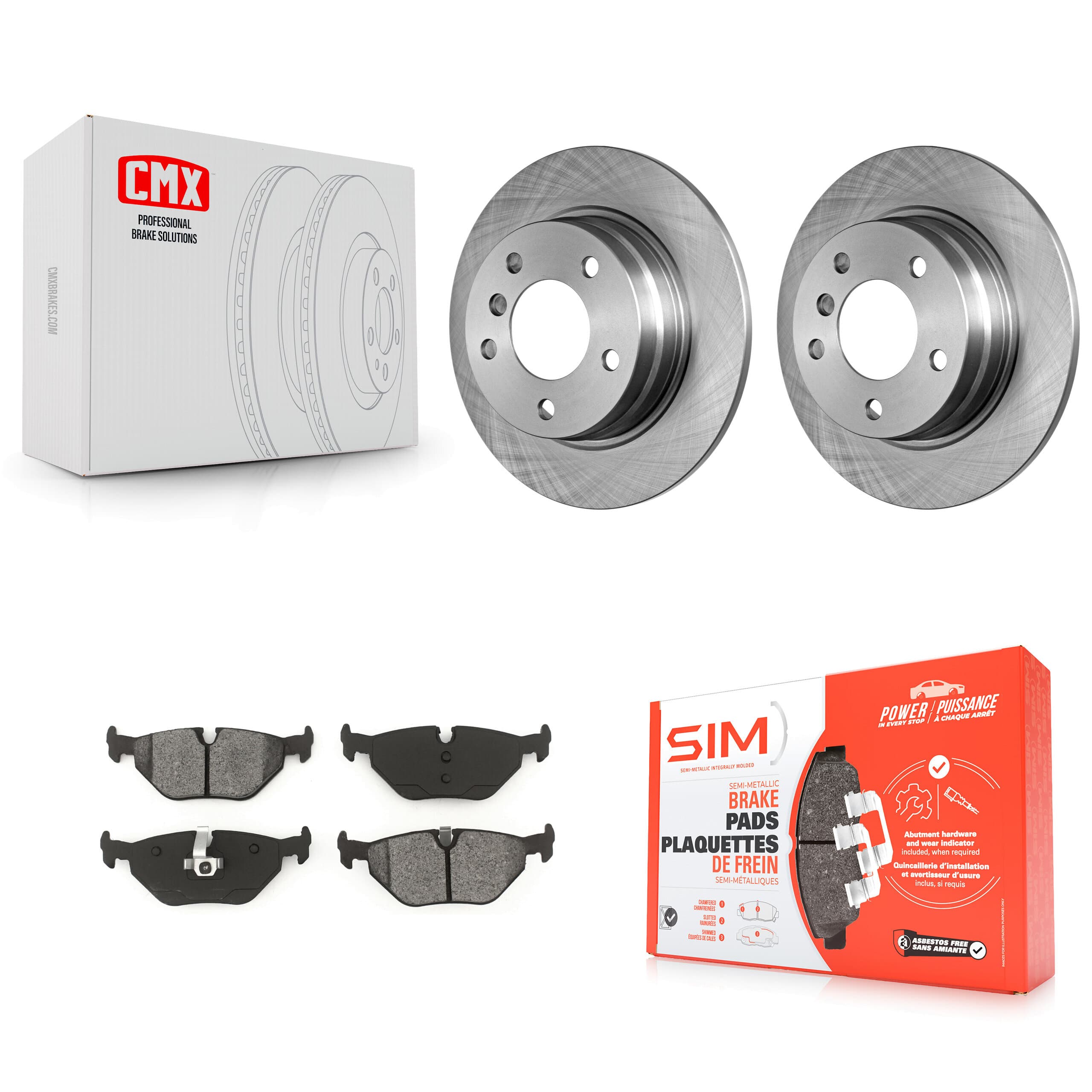 Transit Auto - K8S-101702 - Rear Disc Brake Kits image 1