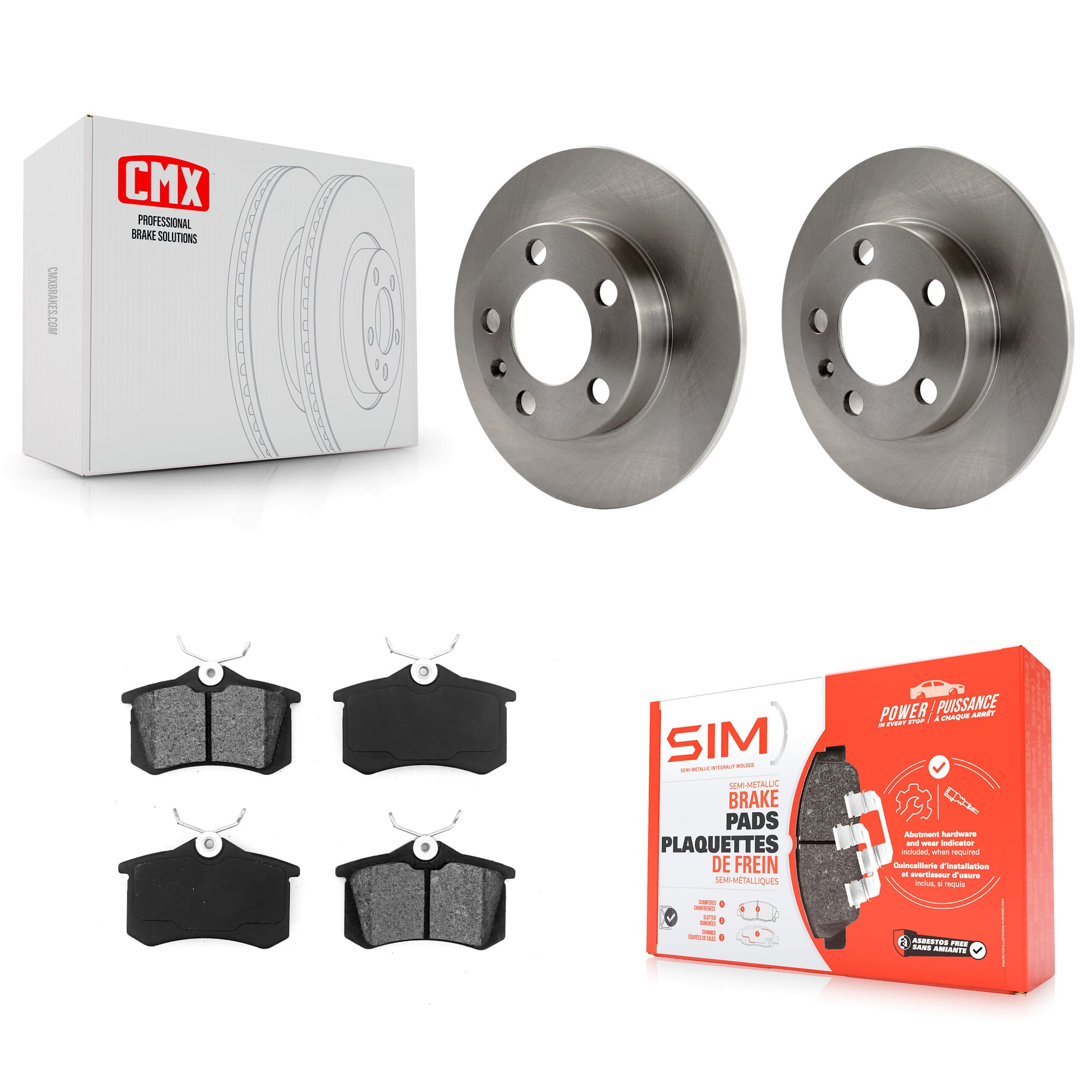 Transit Auto - K8S-101732 - Rear Disc Brake Kits image 1