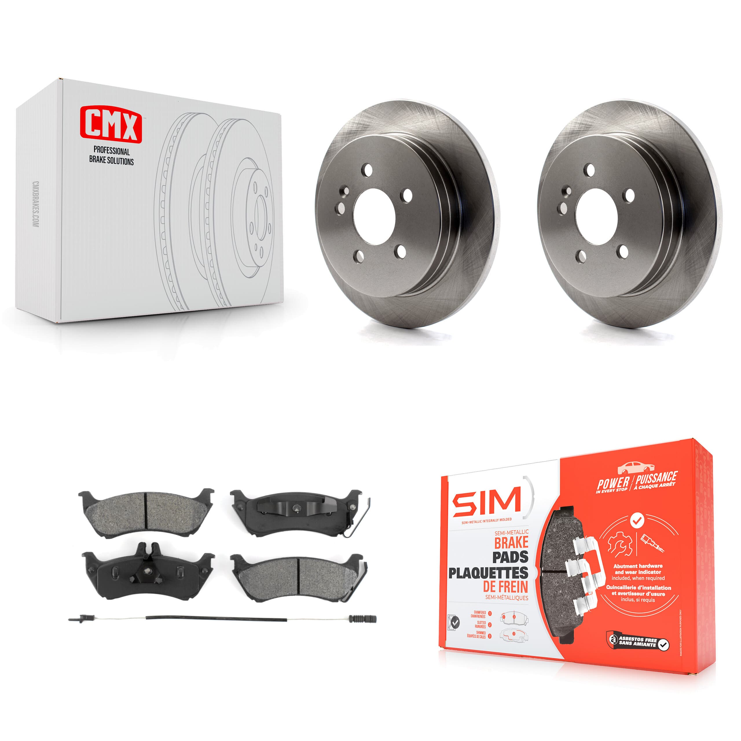 Transit Auto - K8S-101733 - Rear Disc Brake Kits image 1