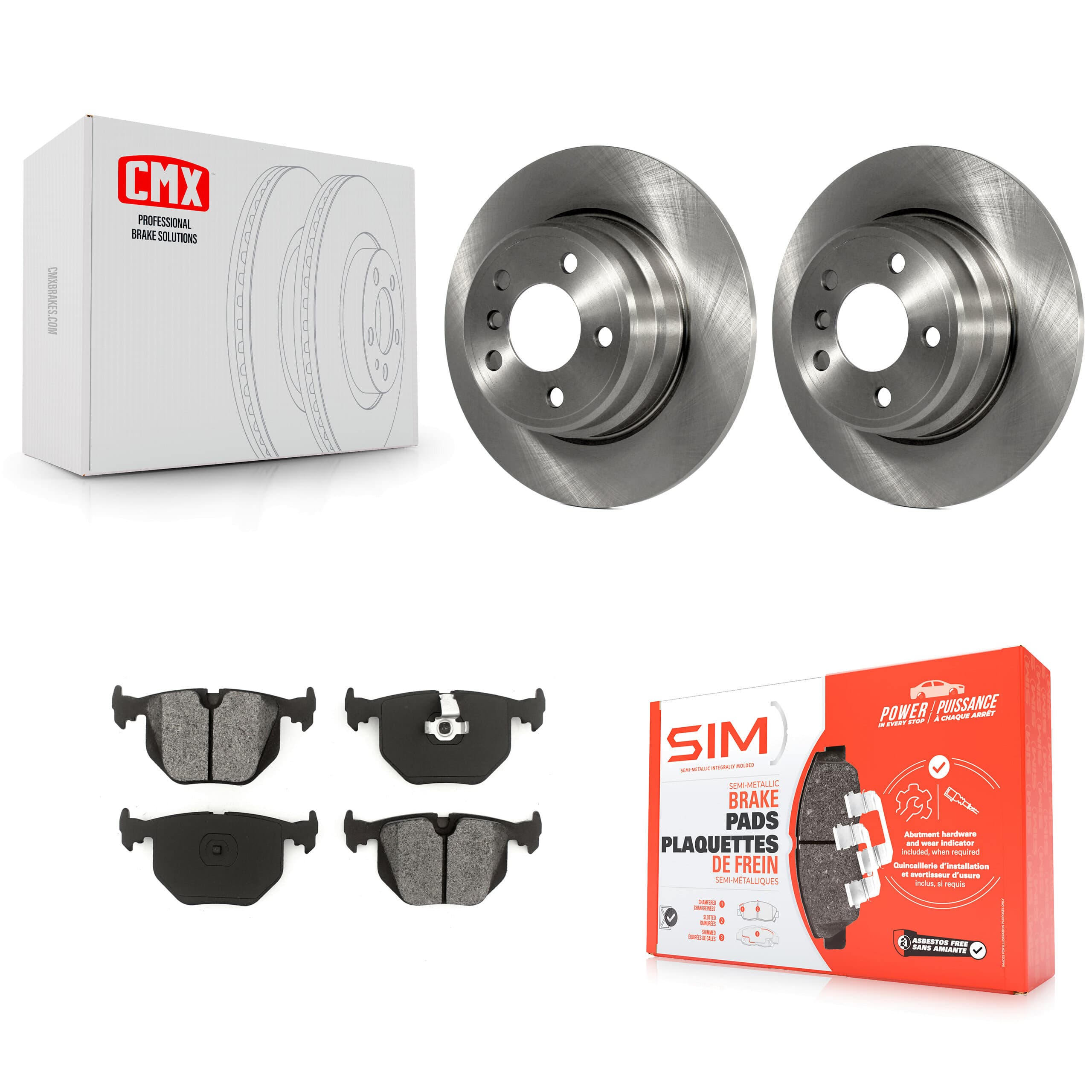 Transit Auto - K8S-101752 - Rear Disc Brake Kits image 1