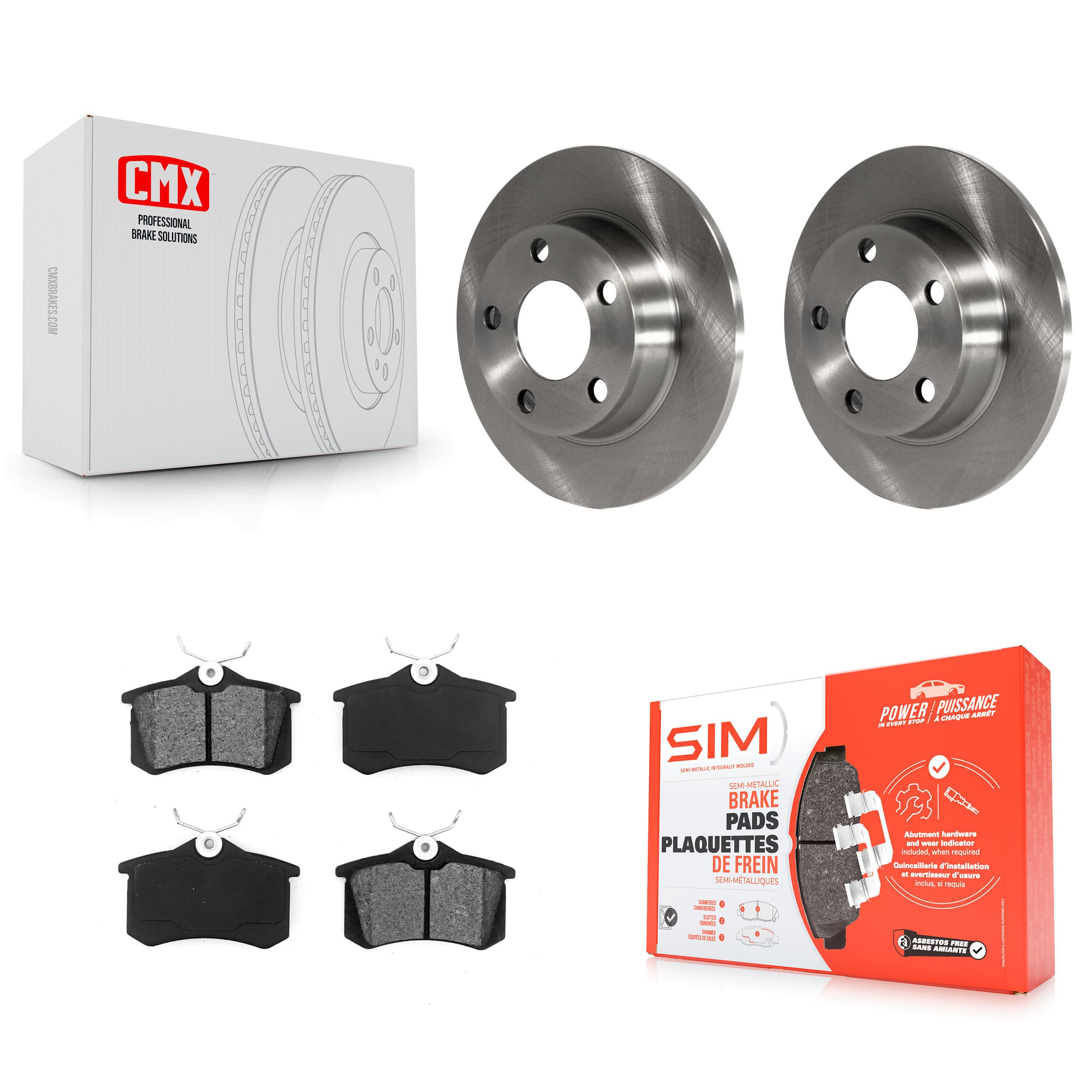 Transit Auto - K8S-101754 - Rear Disc Brake Kits image 1