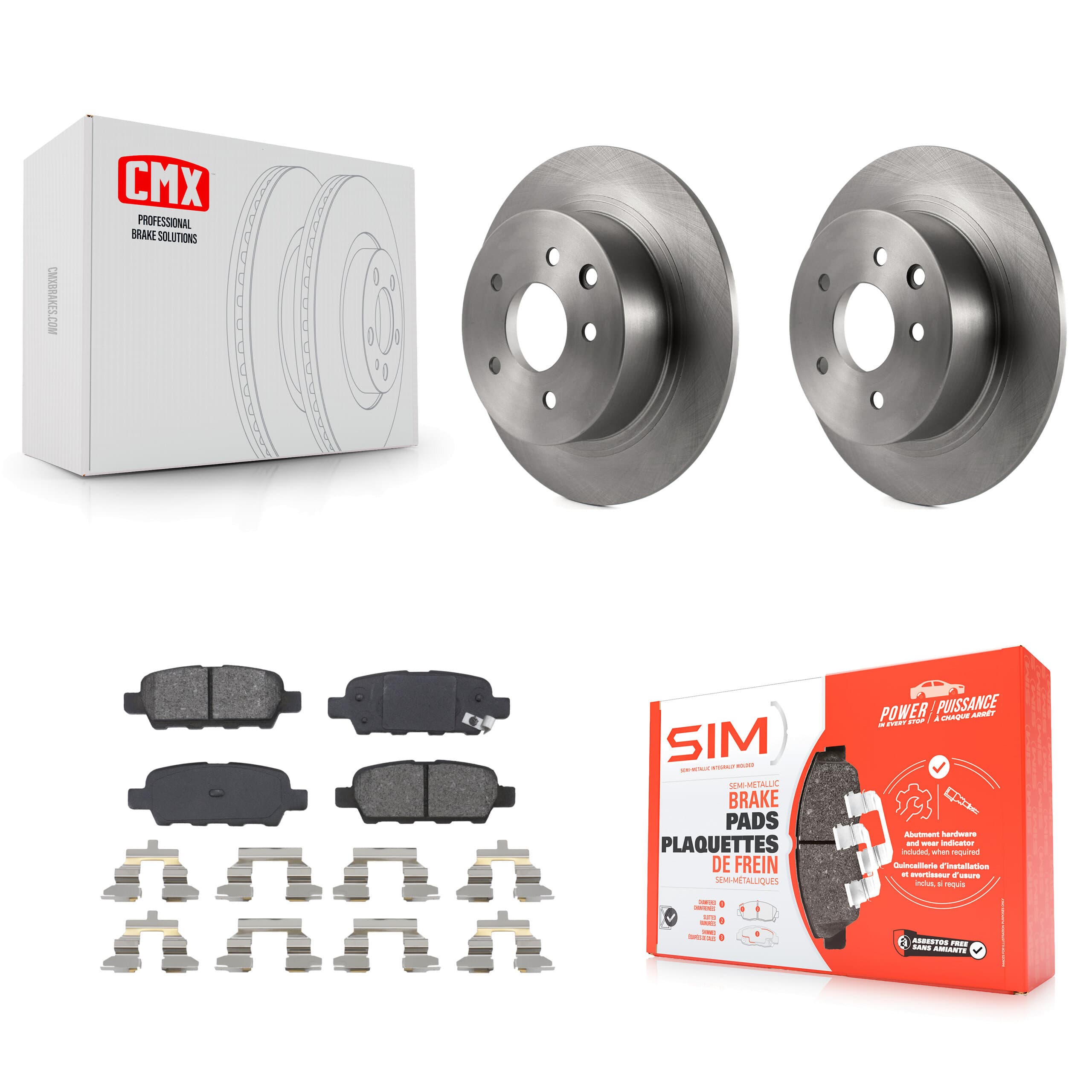 Transit Auto - K8S-101760 - Rear Disc Brake Kits image 1
