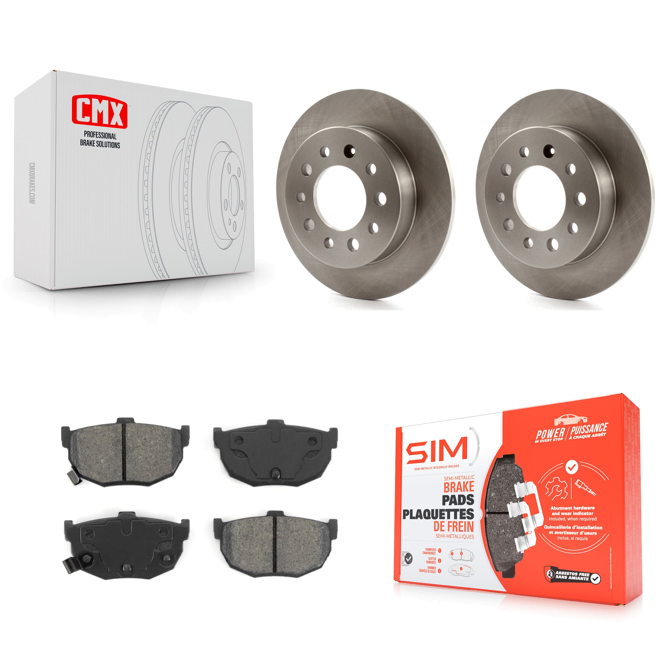 Transit Auto - K8S-101765 - Rear Disc Brake Kits image 1