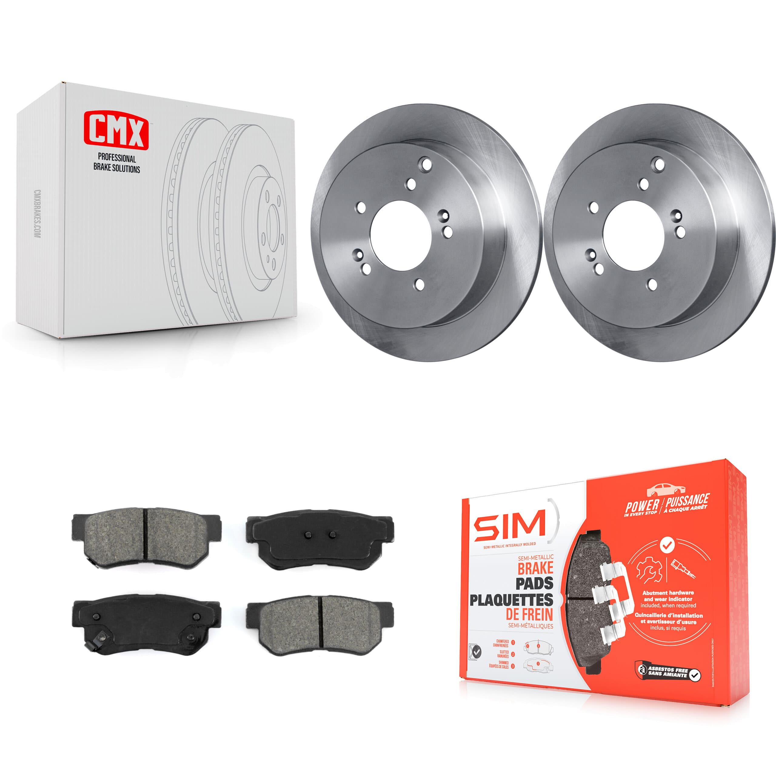 Transit Auto - K8S-101767 - Rear Disc Brake Kits image 1