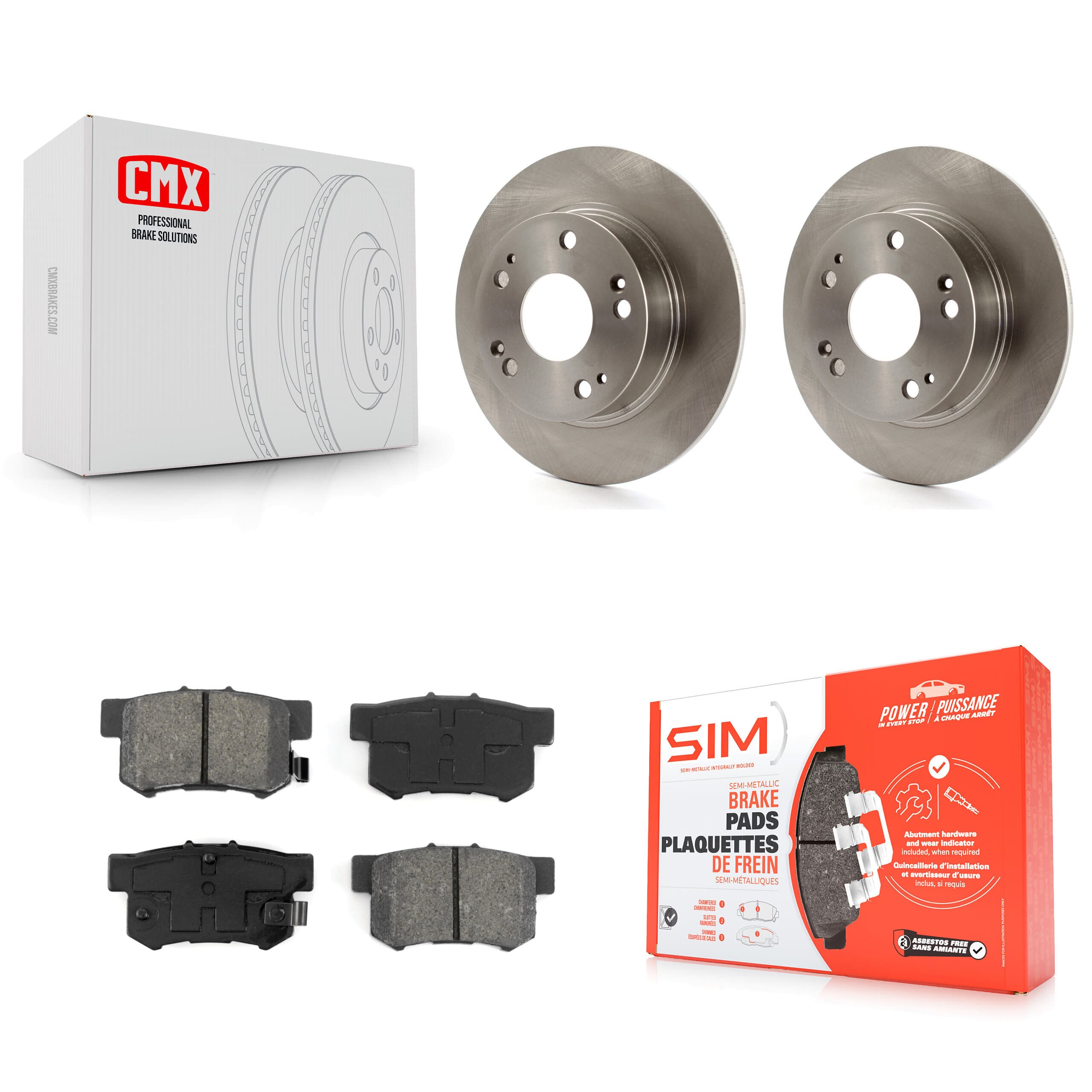 Transit Auto - K8S-101782 - Rear Disc Brake Kits image 1