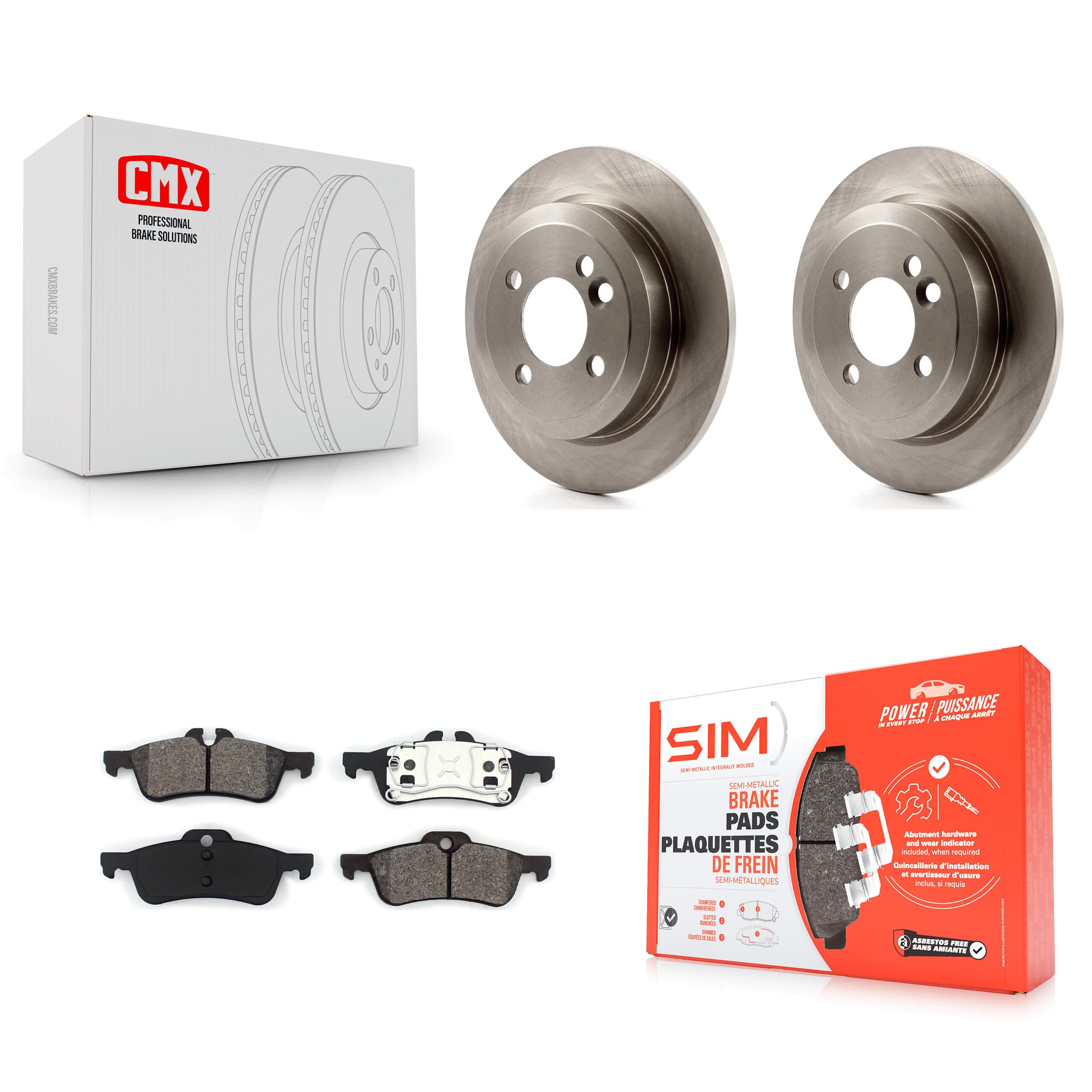 Transit Auto - K8S-101784 - Rear Disc Brake Kits image 1