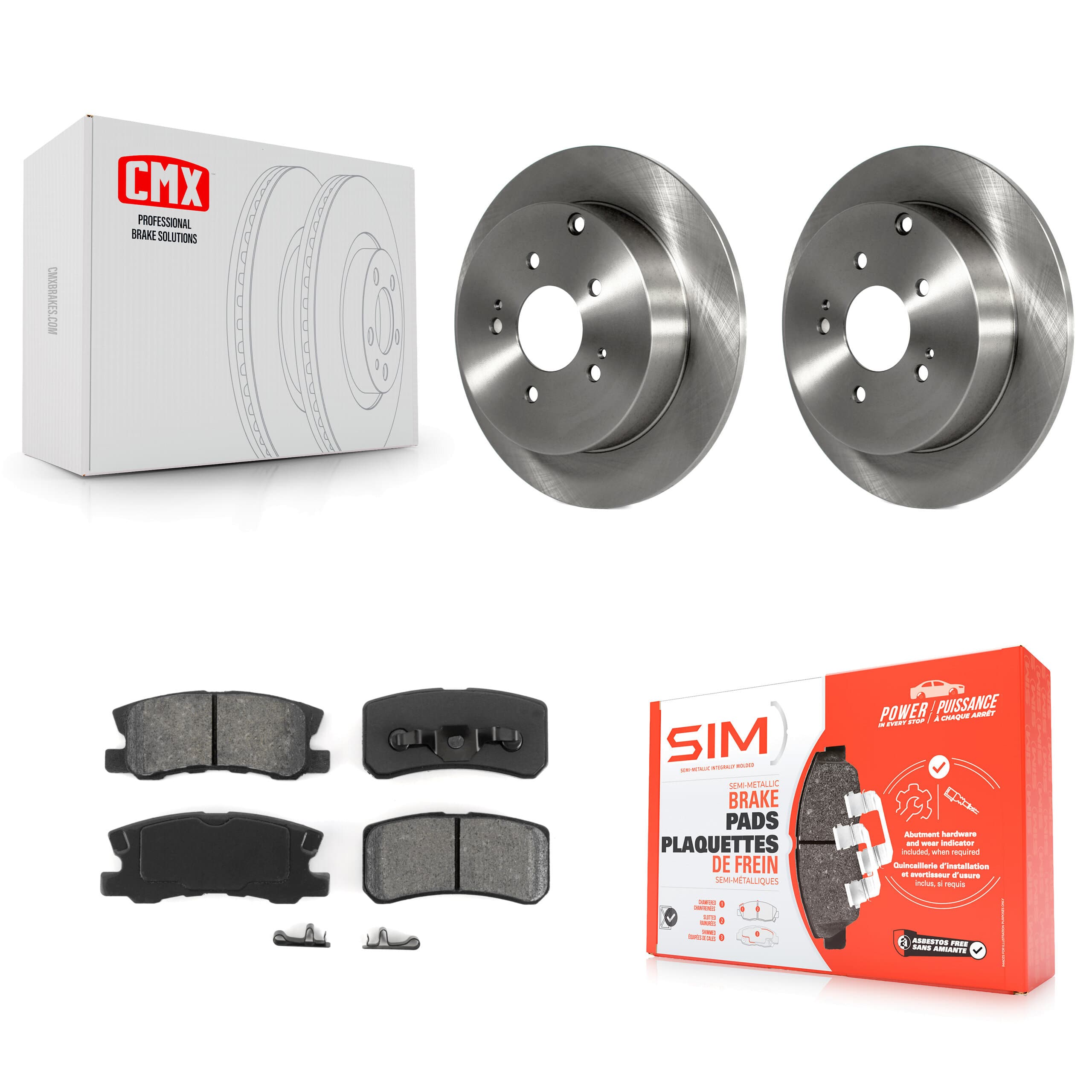 Transit Auto - K8S-101794 - Rear Disc Brake Kits image 1