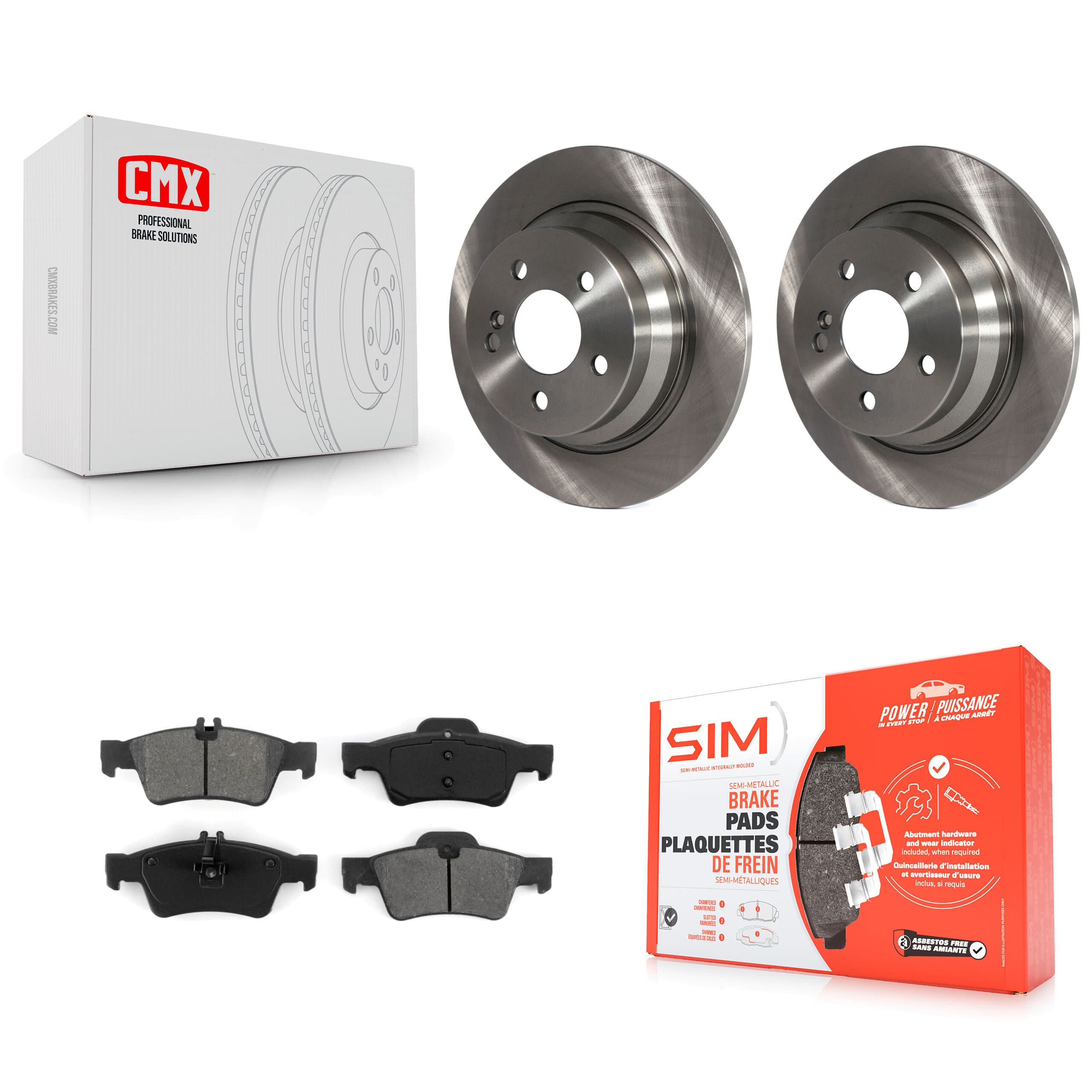 Transit Auto - K8S-101802 - Rear Disc Brake Kits image 1