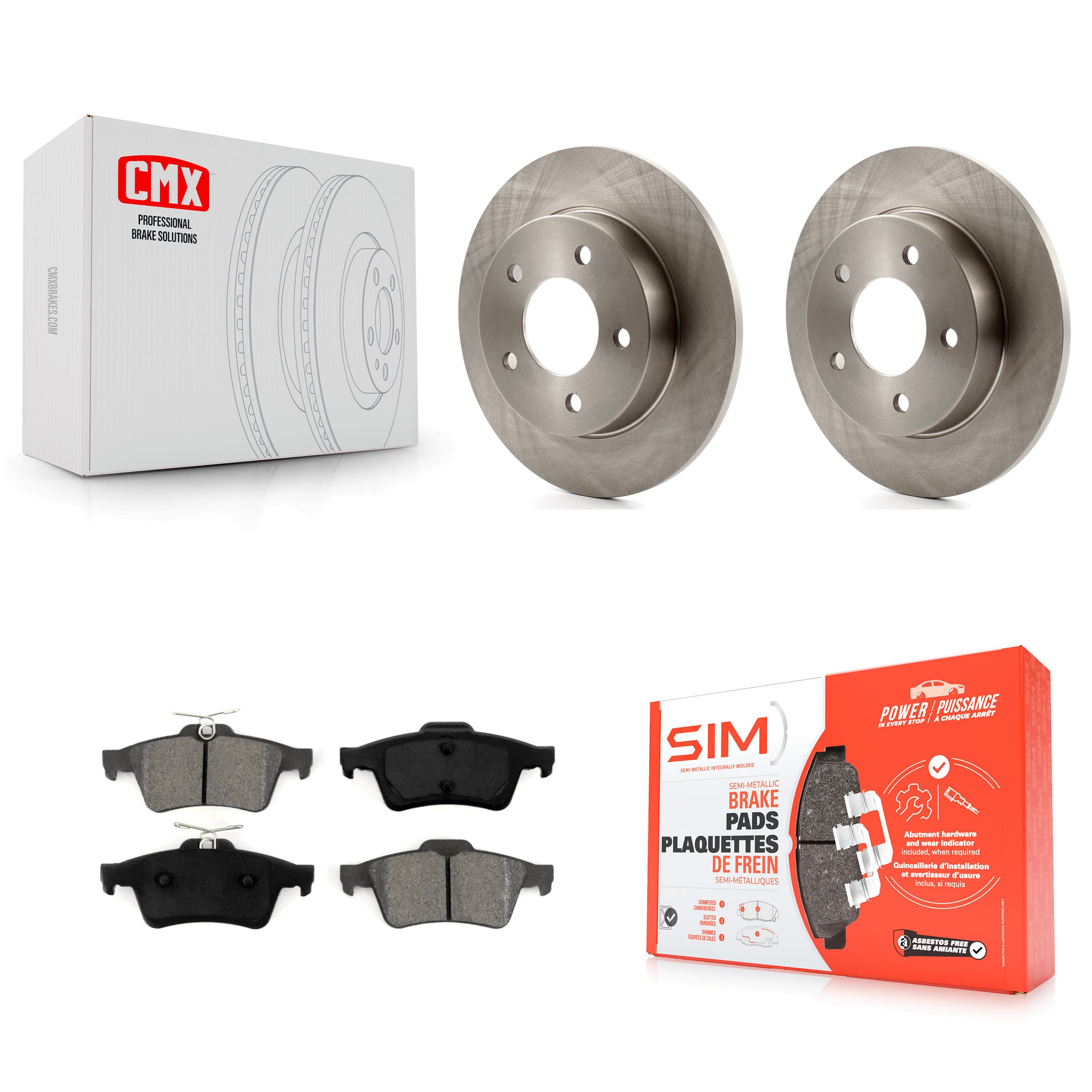 Transit Auto - K8S-101809 - Rear Disc Brake Kits image 1