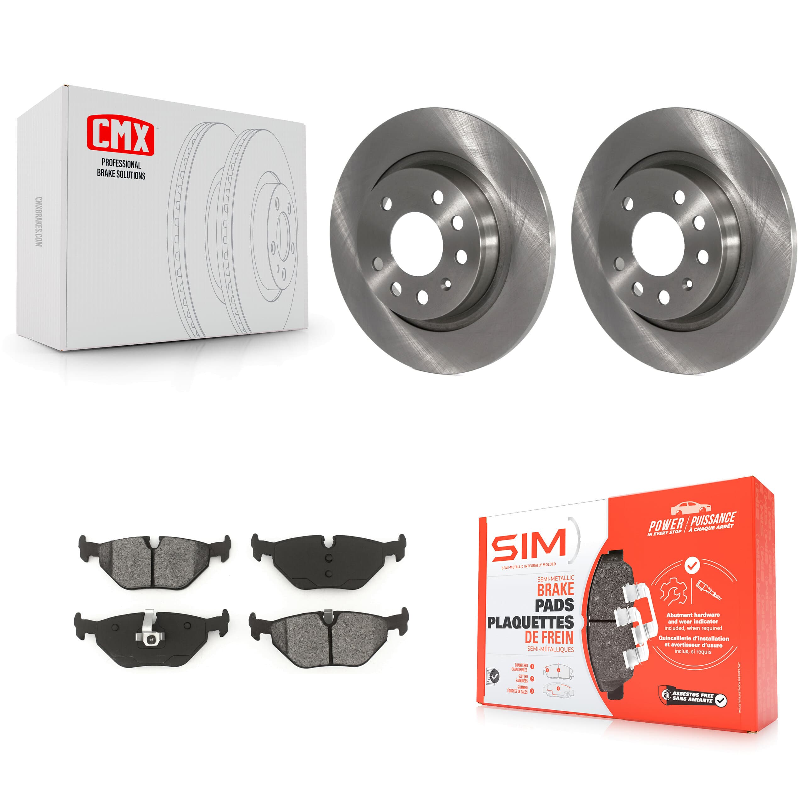 Transit Auto - K8S-101821 - Rear Disc Brake Kits image 1