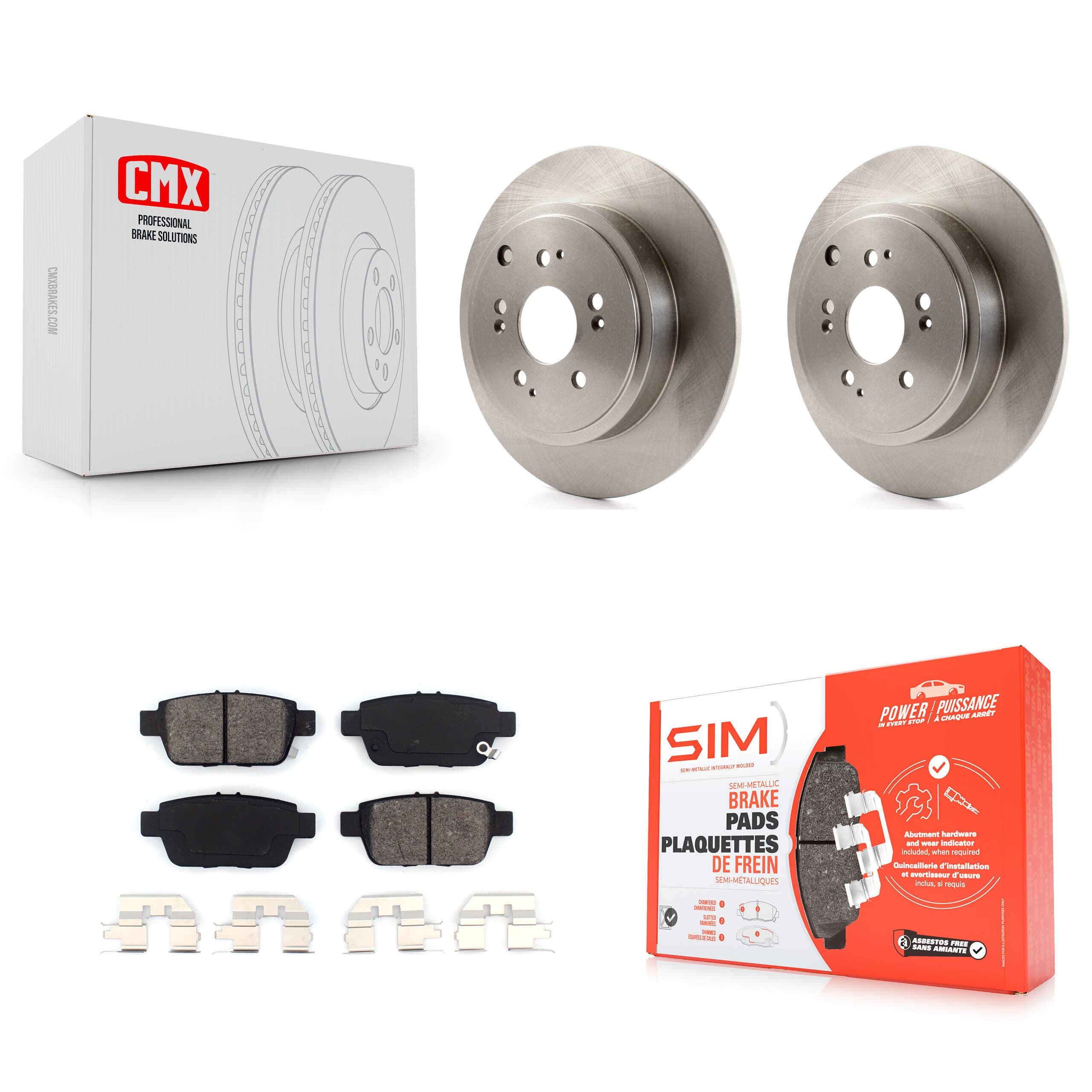 Transit Auto - K8S-101827 - Rear Disc Brake Kits image 1
