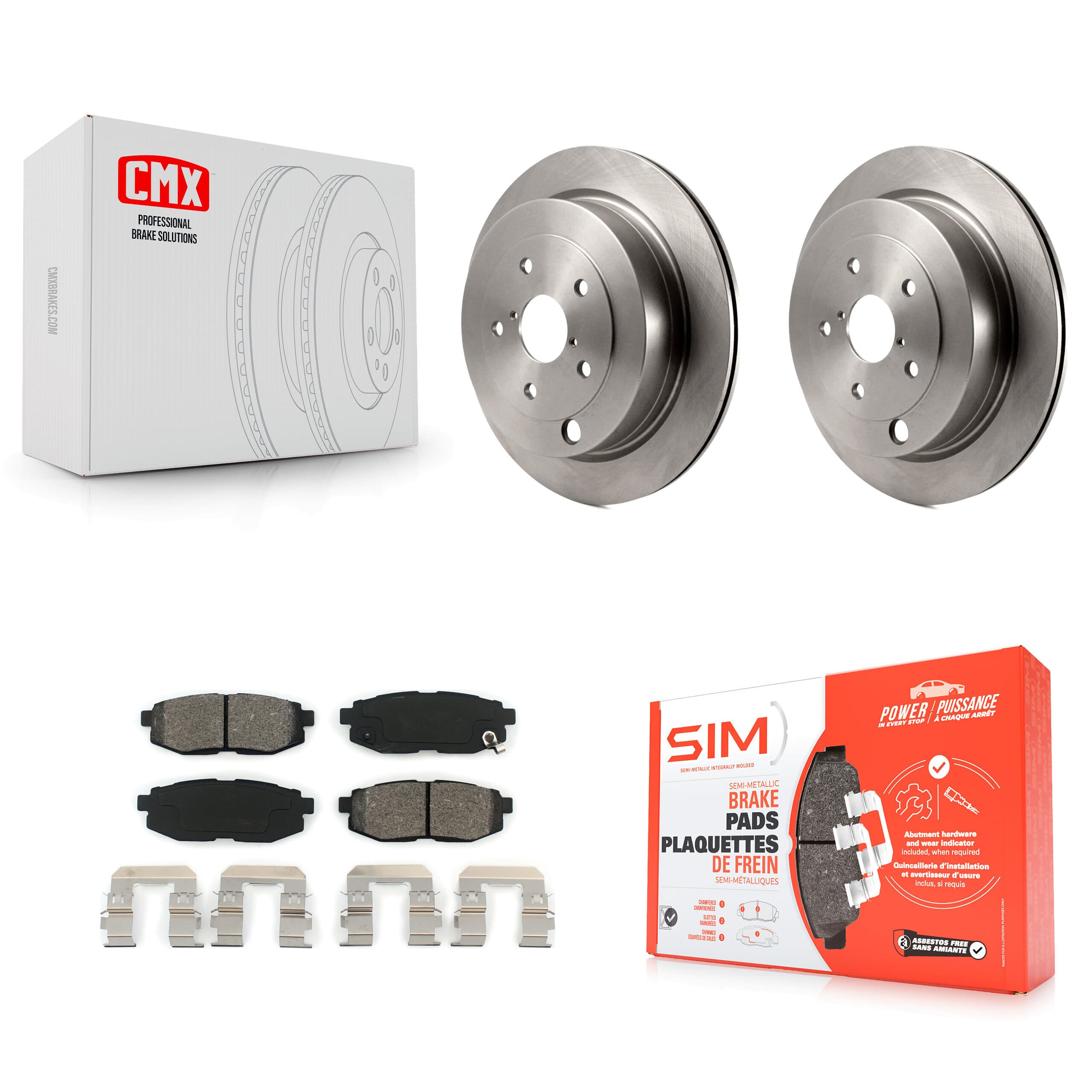 Transit Auto - K8S-101832 - Rear Disc Brake Kits image 1