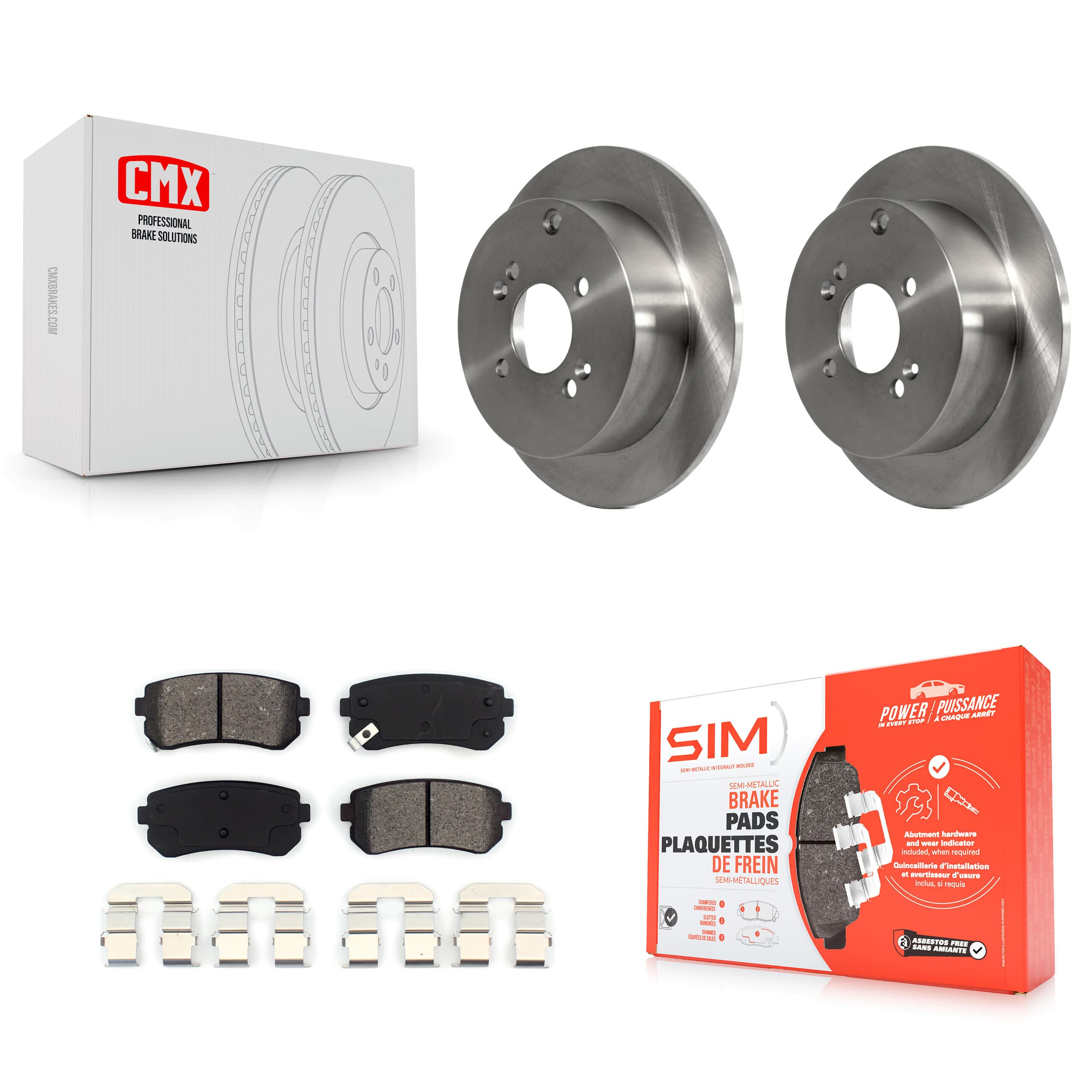 Transit Auto - K8S-101842 - Rear Disc Brake Kits image 1