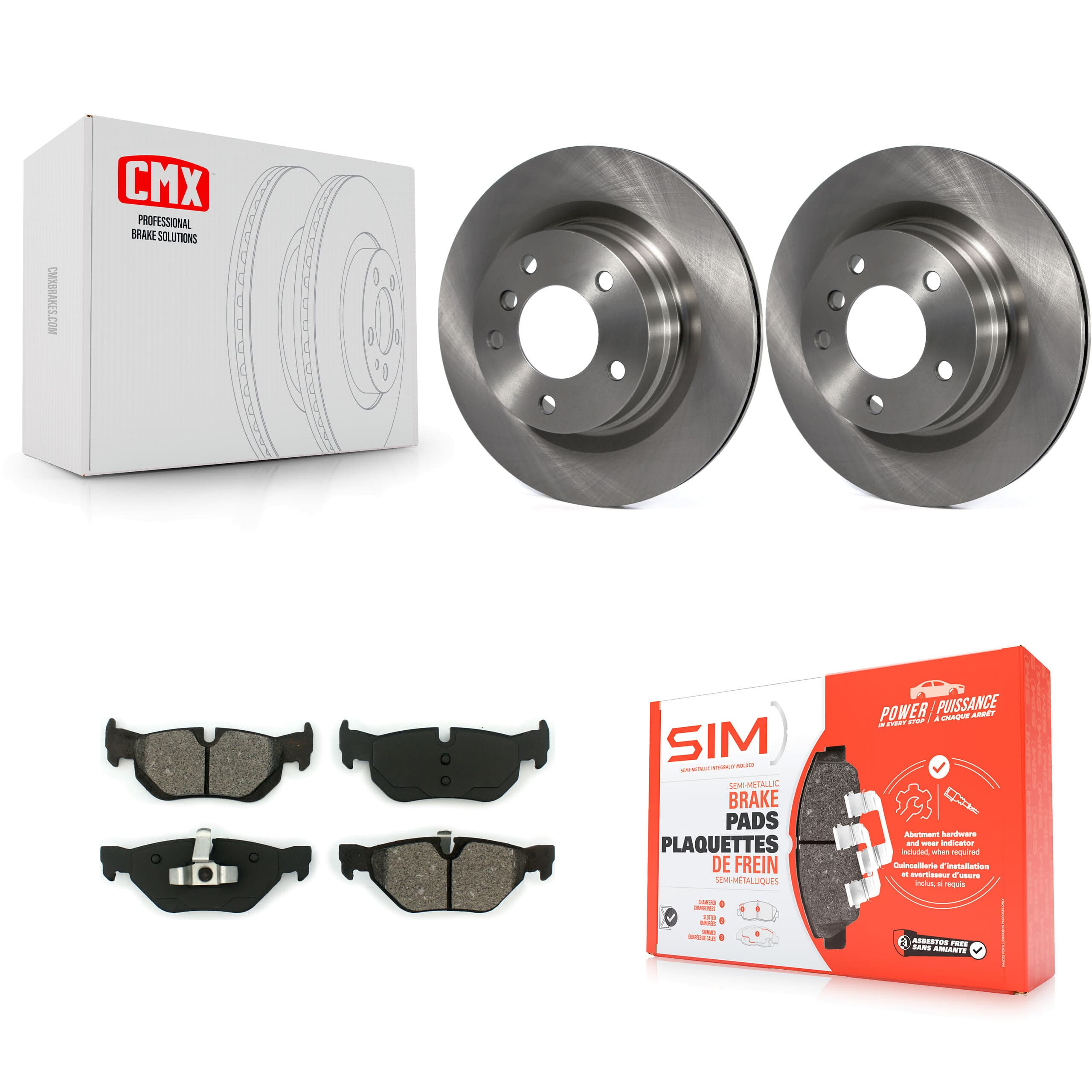Transit Auto - K8S-101867 - Rear Disc Brake Kits image 1