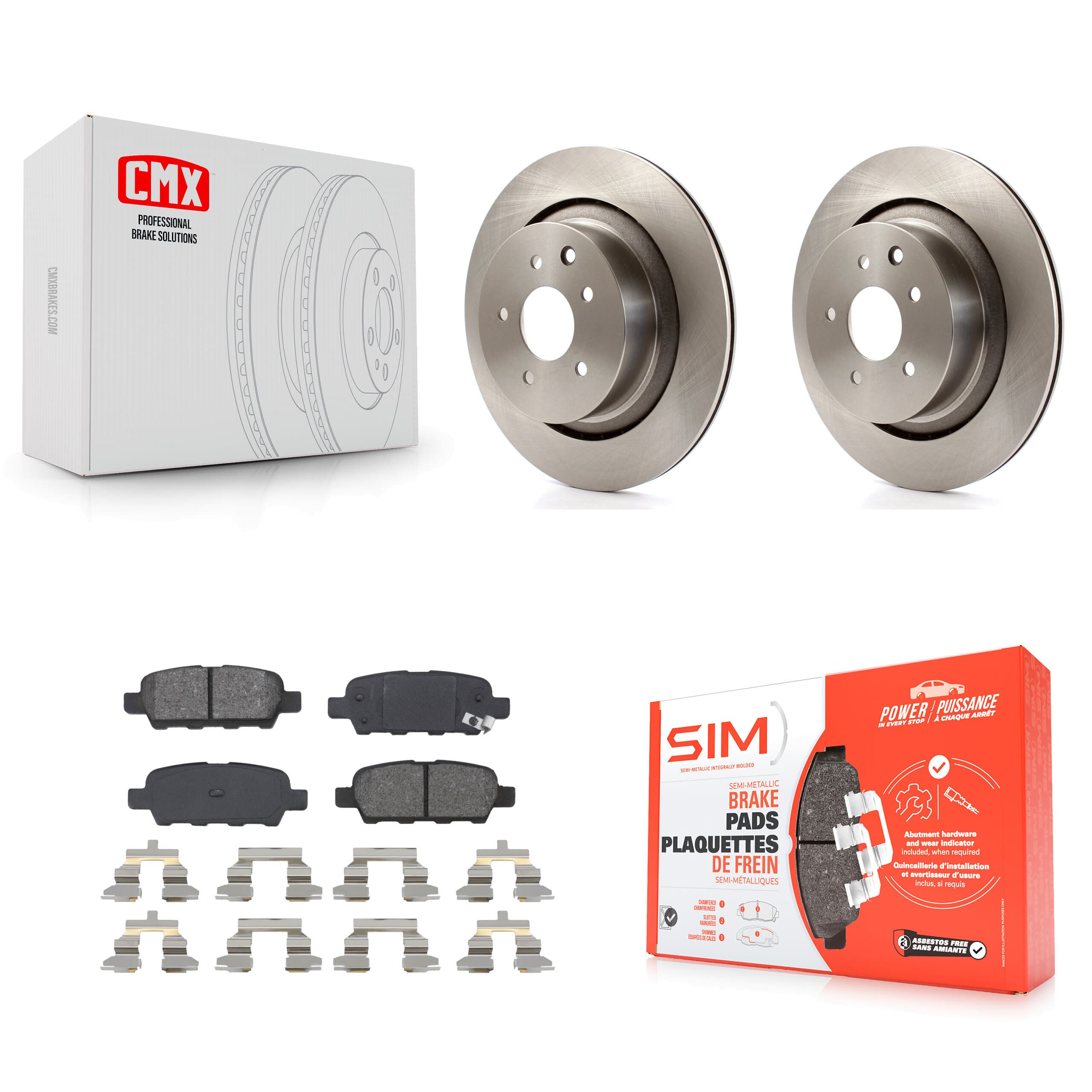 Transit Auto - K8S-101878 - Rear Disc Brake Kits image 1