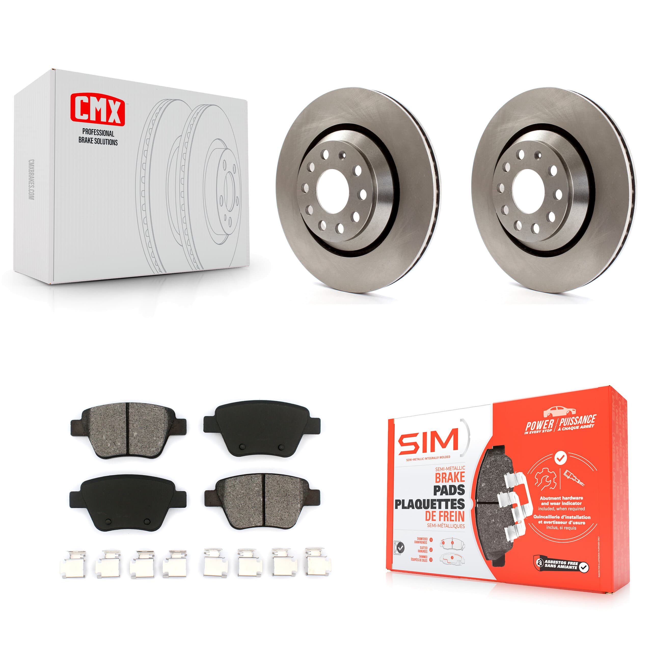 Transit Auto - K8S-101884 - Rear Disc Brake Kits image 1