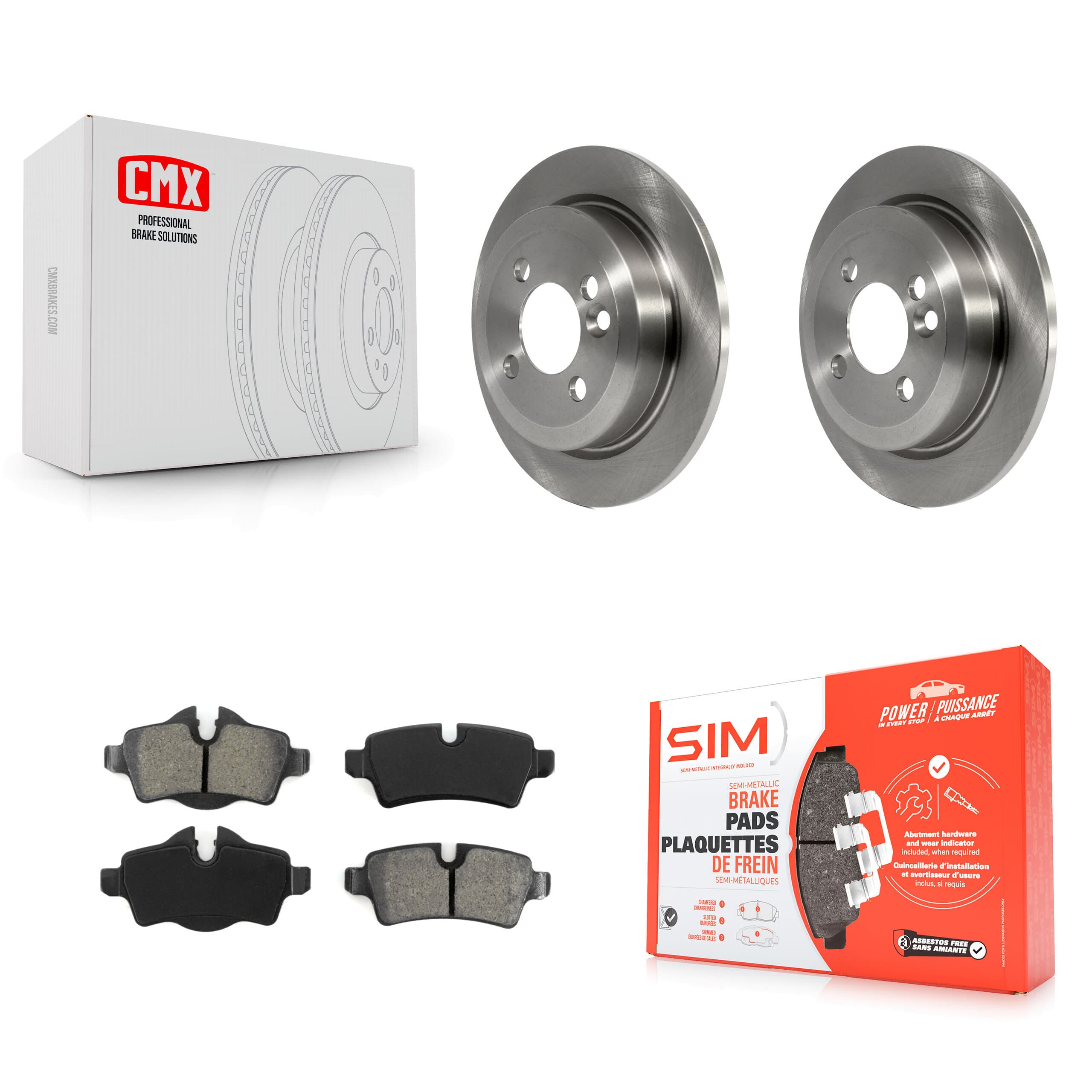 Transit Auto - K8S-101893 - Rear Disc Brake Kits image 1