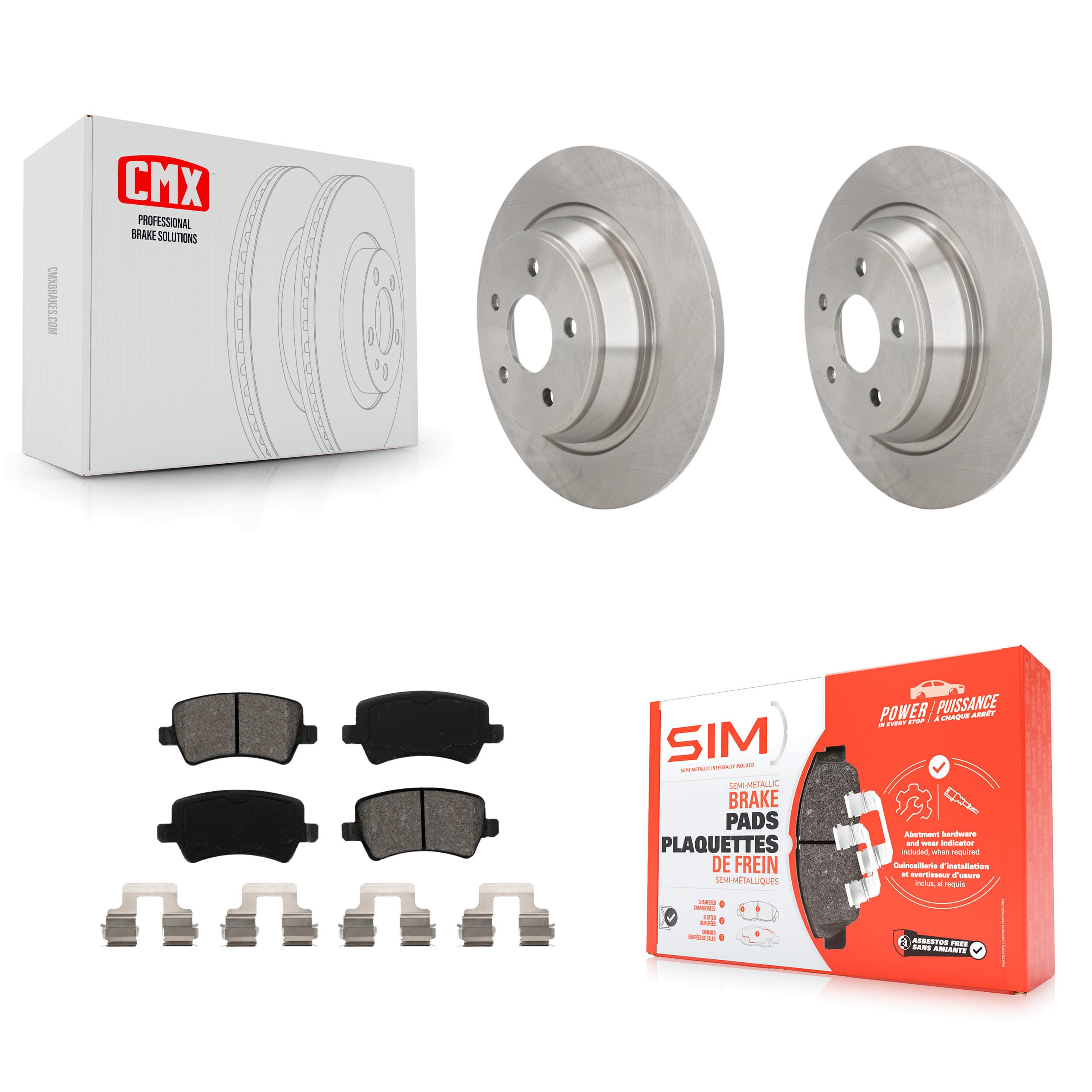 Transit Auto - K8S-101949 - Rear Disc Brake Kits image 1